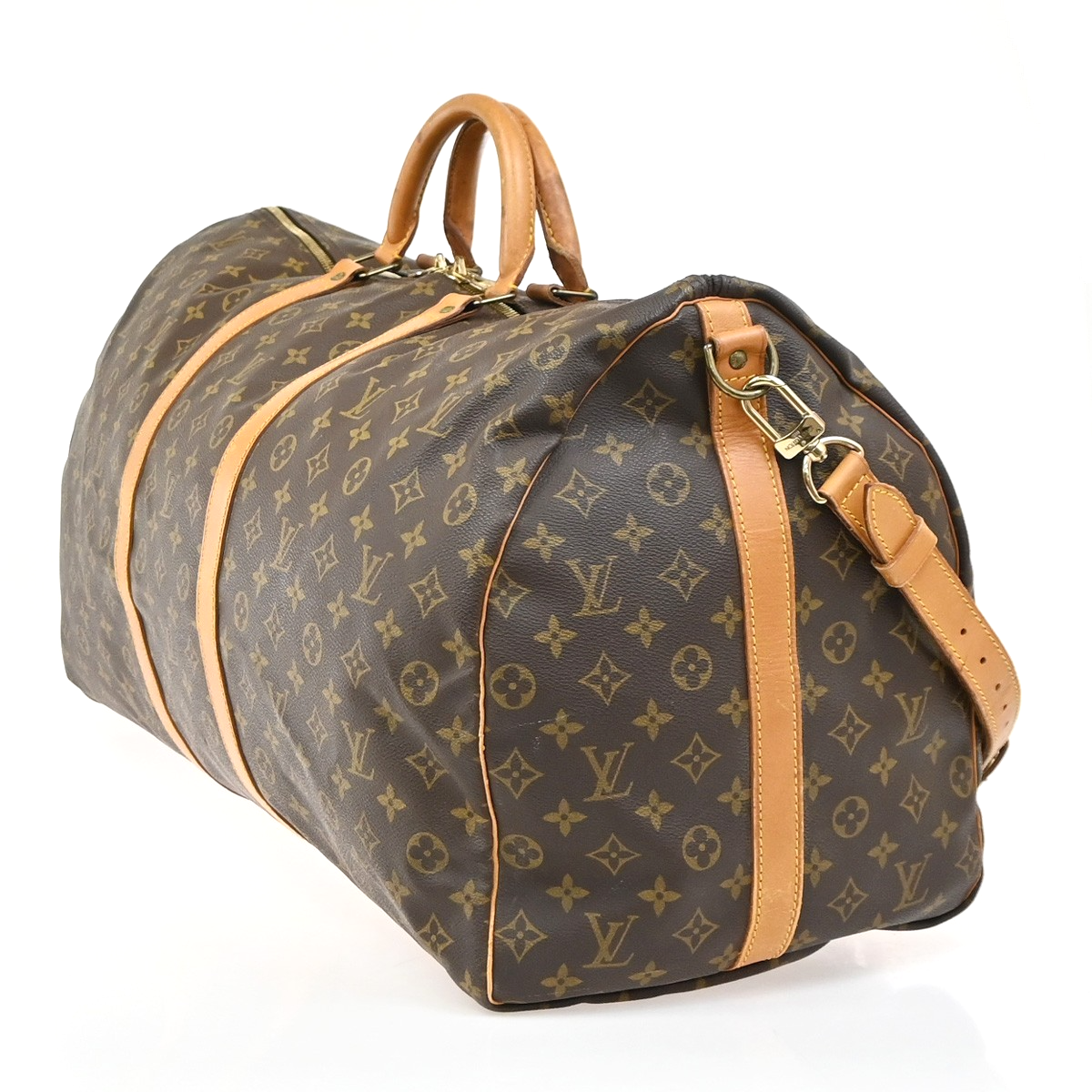 LOUIS VUITTON Keepall Bandouliere 60 2Way Hand Bag Monogram Brown M41412 99YH960