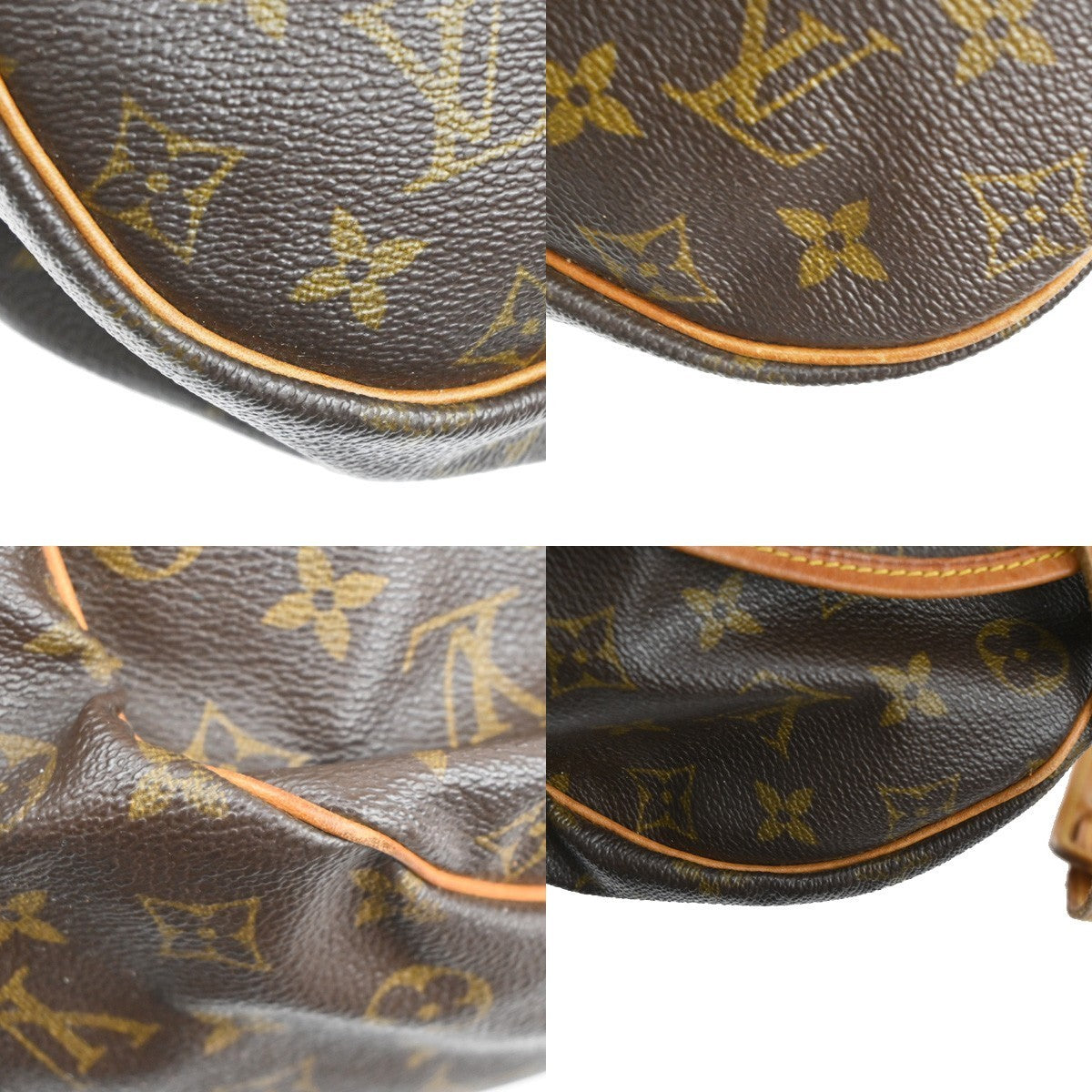 LOUIS VUITTON Saumur 35 Shoulder Bag Monogram Leather BN France M42254 72TA311
