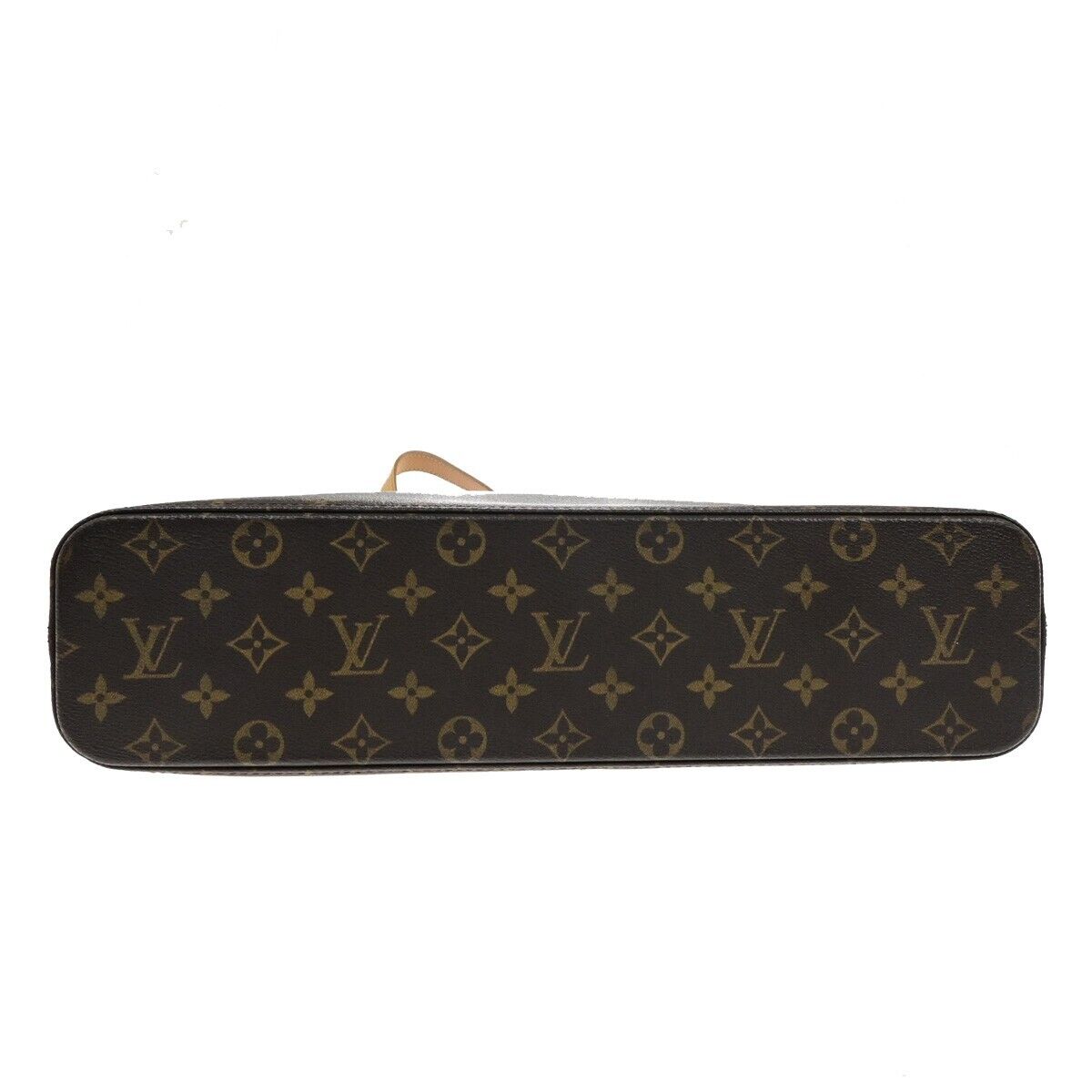 LOUIS VUITTON Logo Luco Shoulder Tote Bag Monogram Leather Brown M51155 34ED940