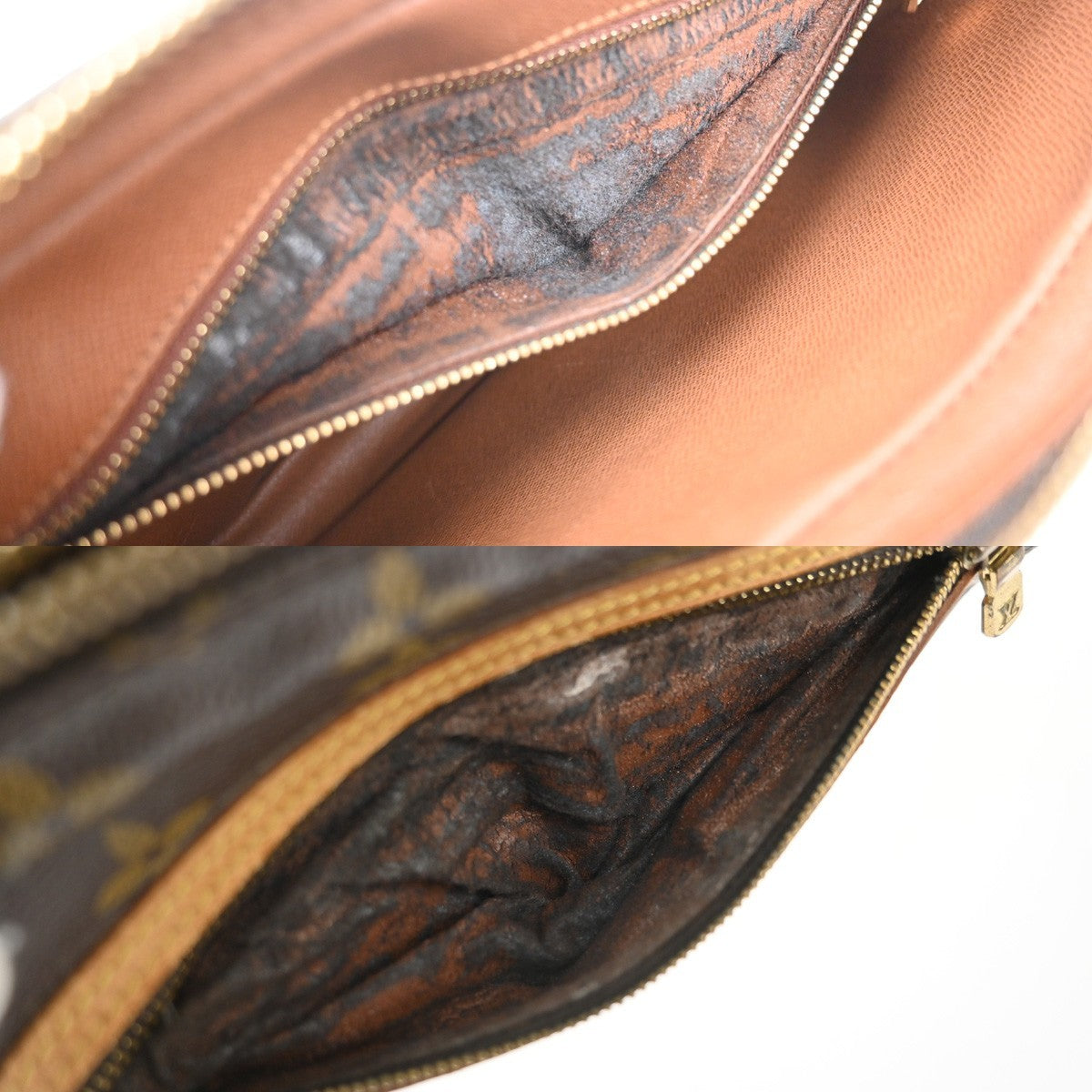 LOUIS VUITTON Marly Dragonne GM Clutch Hand Bag Monogram Brown M51825 64MA545