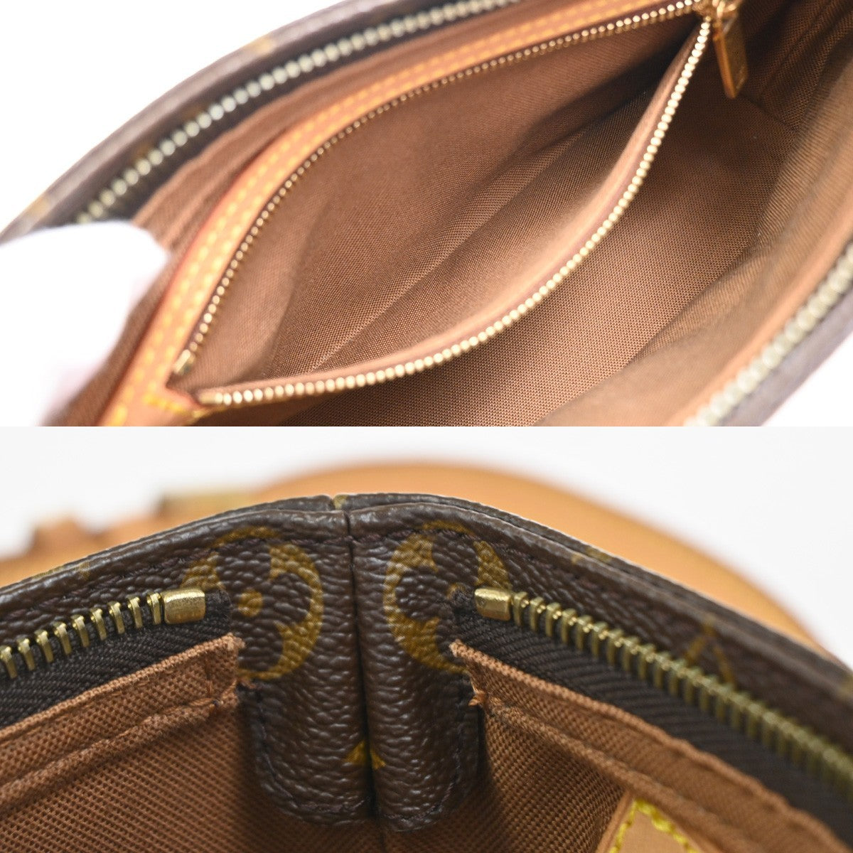 LOUIS VUITTON Trotteur Shoulder Bag Monogram Panda Leather BN M51241 638RQ026