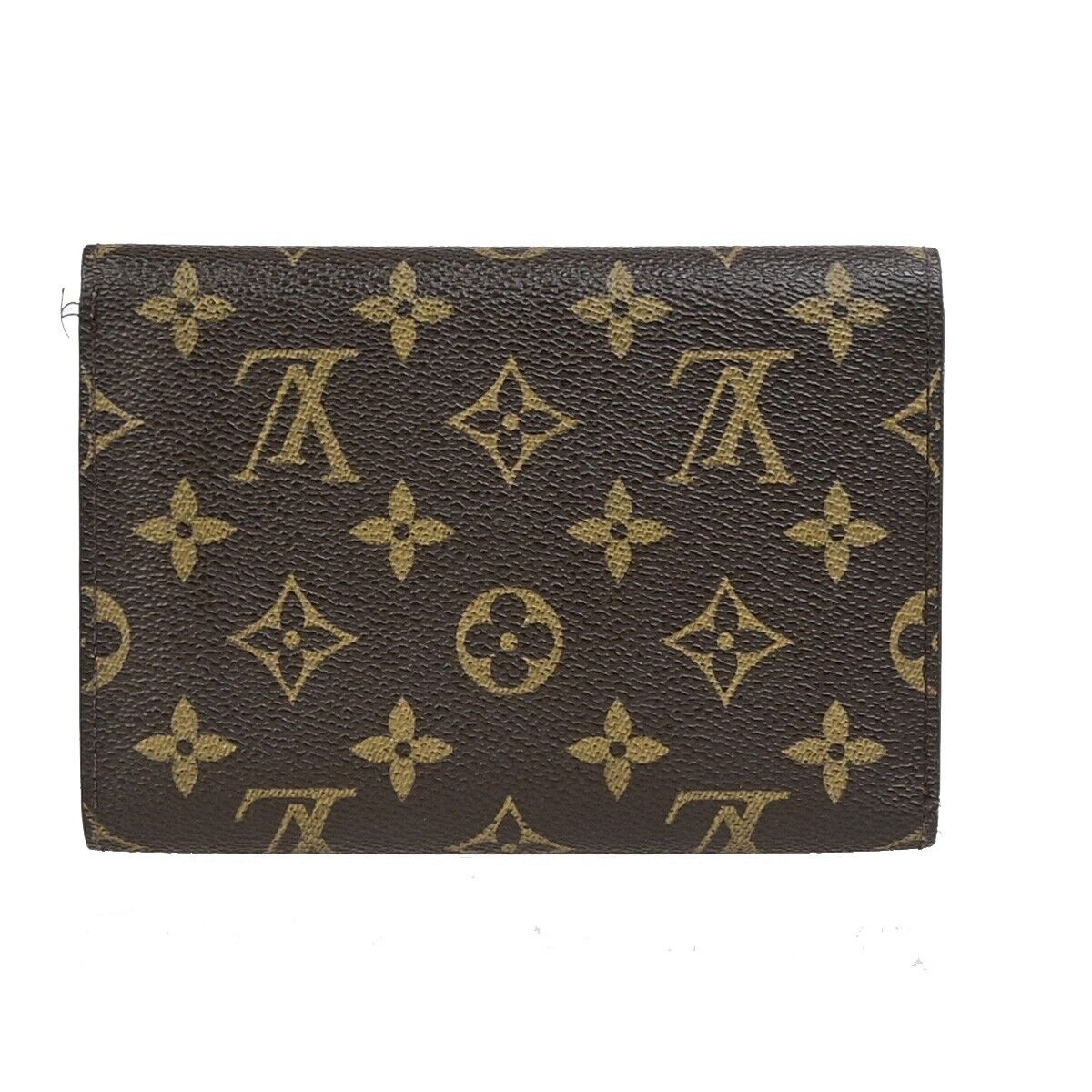 LOUIS VUITTON Porte Tresor Etui Papier Trifold Wallet Monogram BN M61202 01ED218