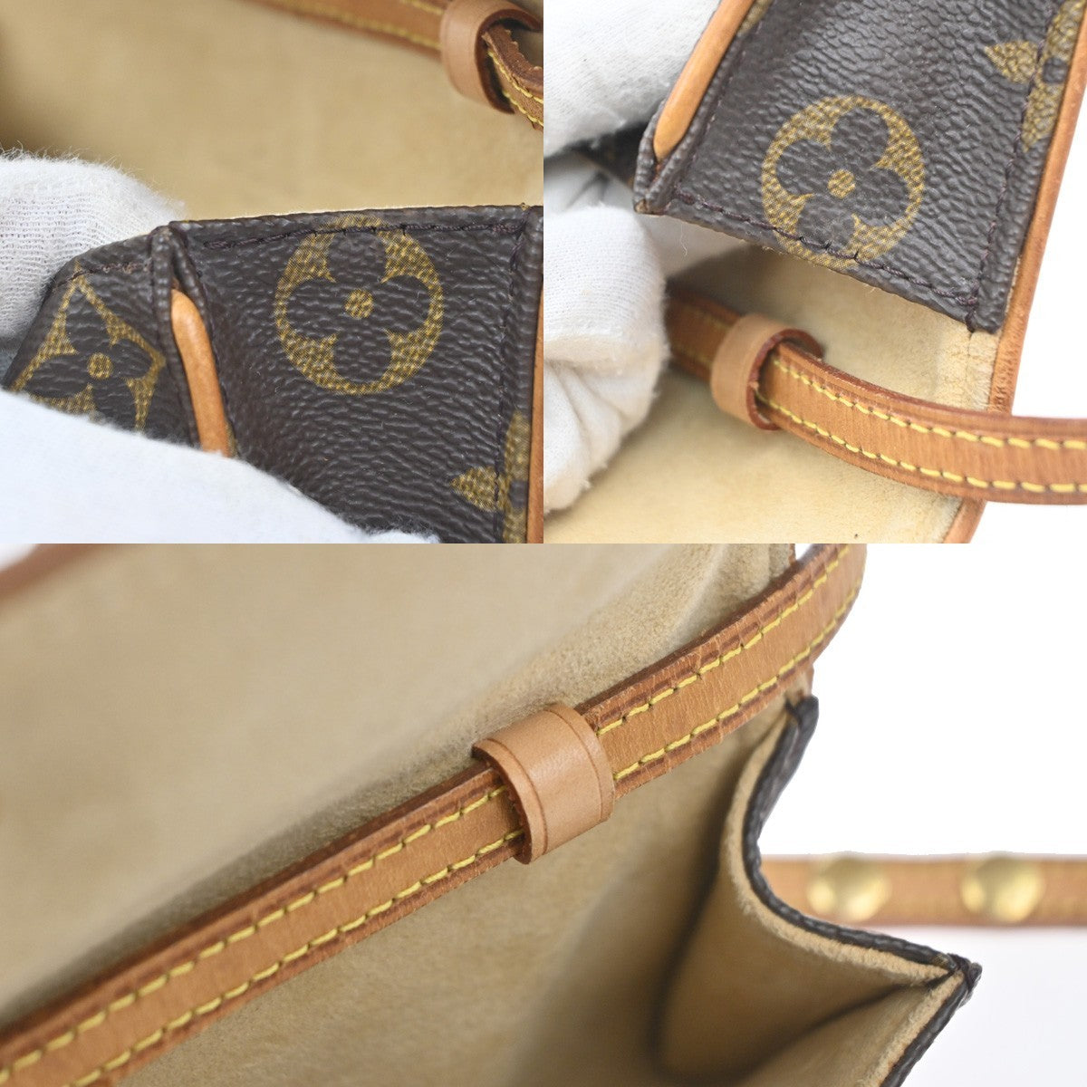 LOUIS VUITTON Pochette Twin PM 2Way Shoulder Clutch Bag Monogram M51854 34MA519
