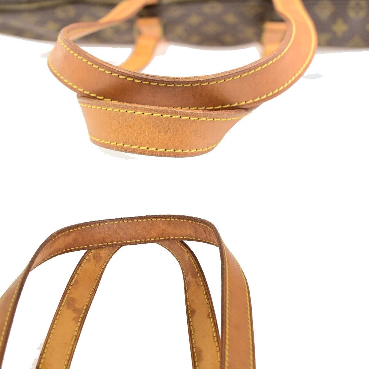 LOUIS VUITTON Flanerie 50 Shoulder Bag Monogram Leather Brown M51116 82EE099