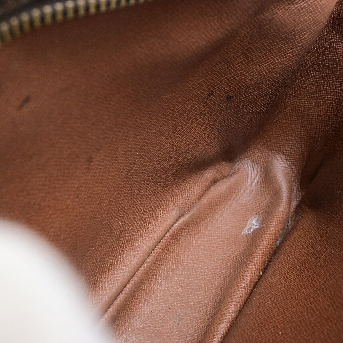 LOUIS VUITTON Compiegne 23 Clutch Hand Bag Monogram Leather Brown M51847 01FB194