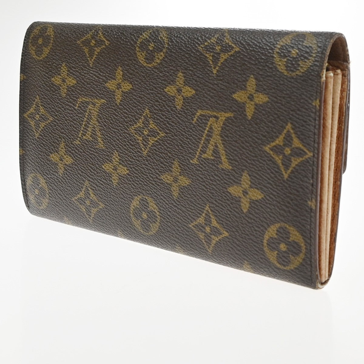 LOUIS VUITTON Porte Monnaie Credit Long Bifold Wallet Monogram BN M61725 02KD075