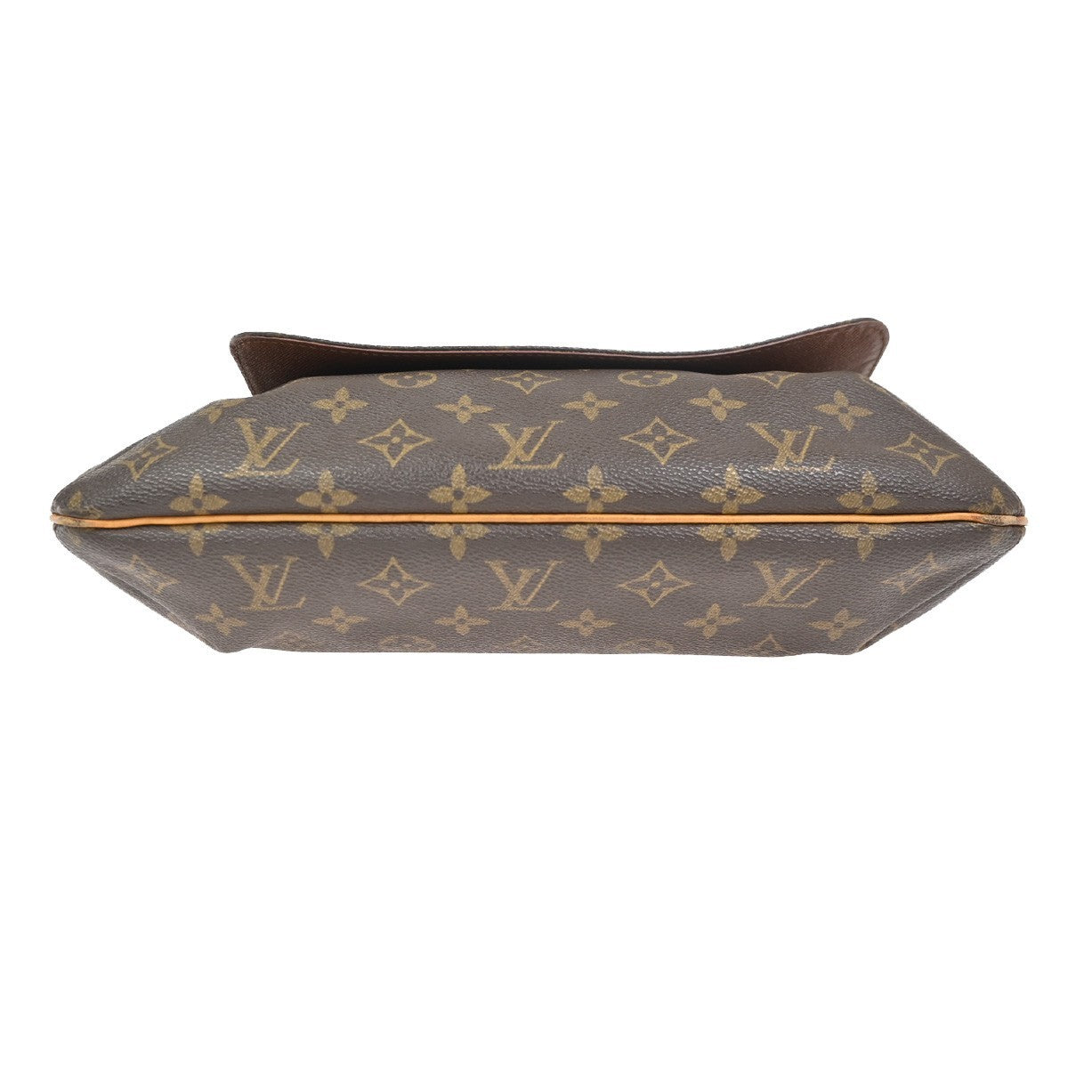 LOUIS VUITTON Musette Shoulder Bag Monogram Leather Brown France M51256 70KC930
