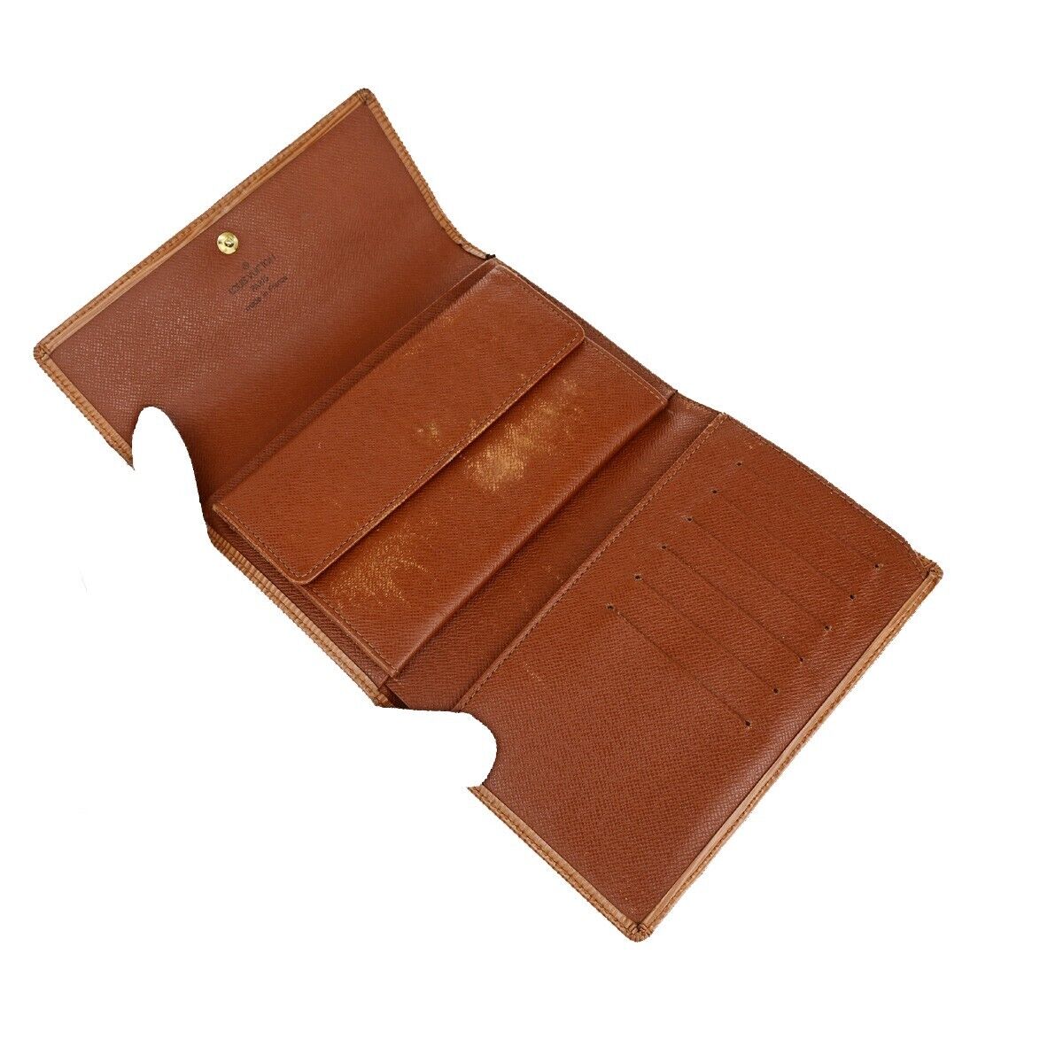 LOUIS VUITTON Porte Tresor Etui Papier Trifold Wallet Epi BN M63173 07EB262