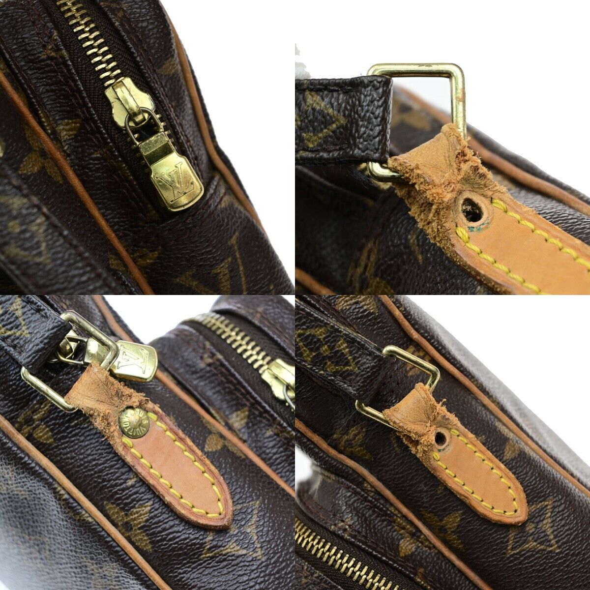 LOUIS VUITTON Amazon Crossbody Shoulder Bag Monogram Leather BN M45236 68ED748