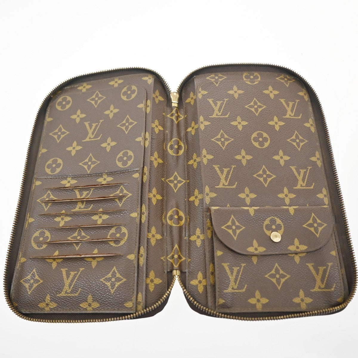 LOUIS VUITTON Pochette Escapade Travel Case Wallet Monogram BN M60113 70KC337