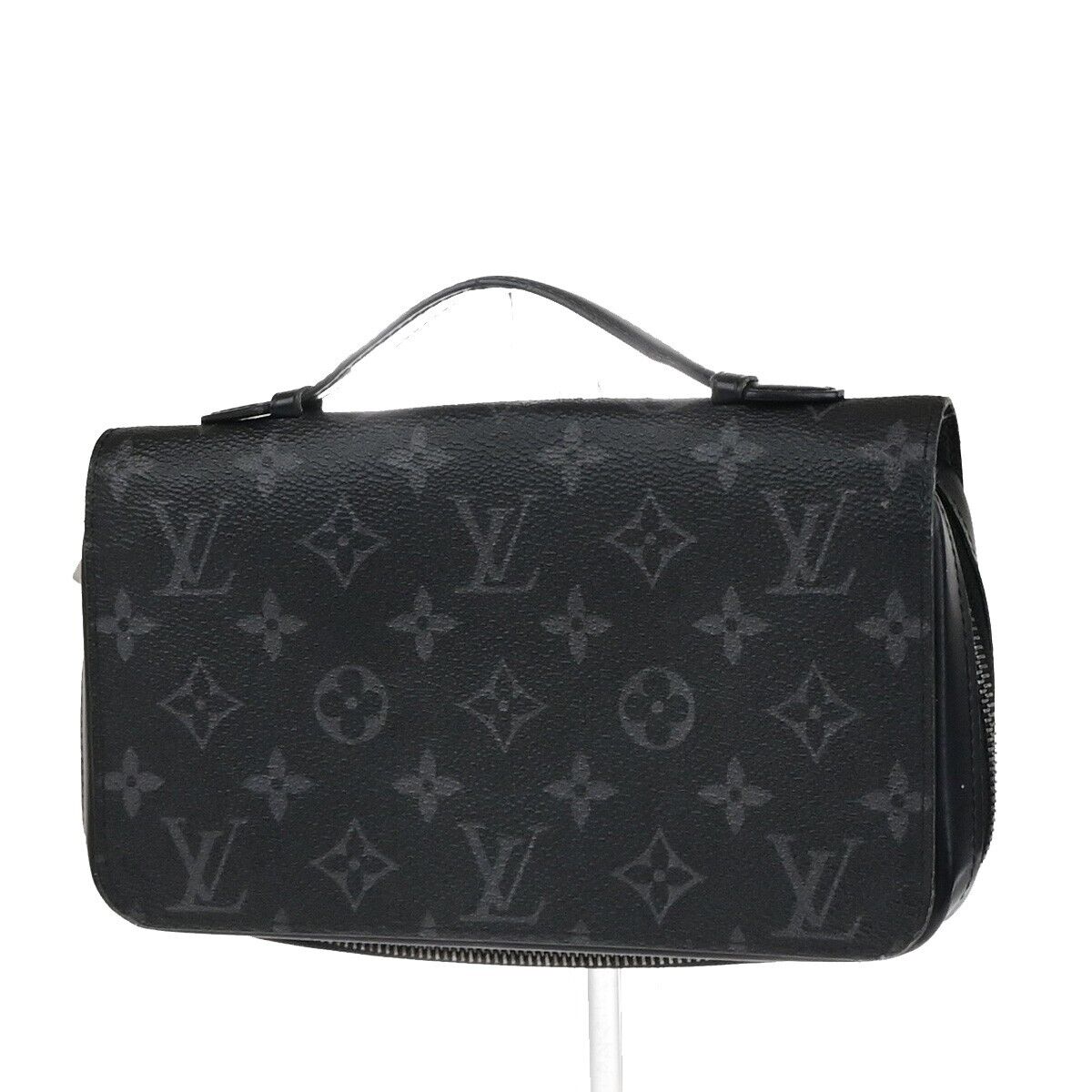 LOUIS VUITTON Zippy XL Long Bifold Wallet Monogram Eclipse BK M61698 99KA456