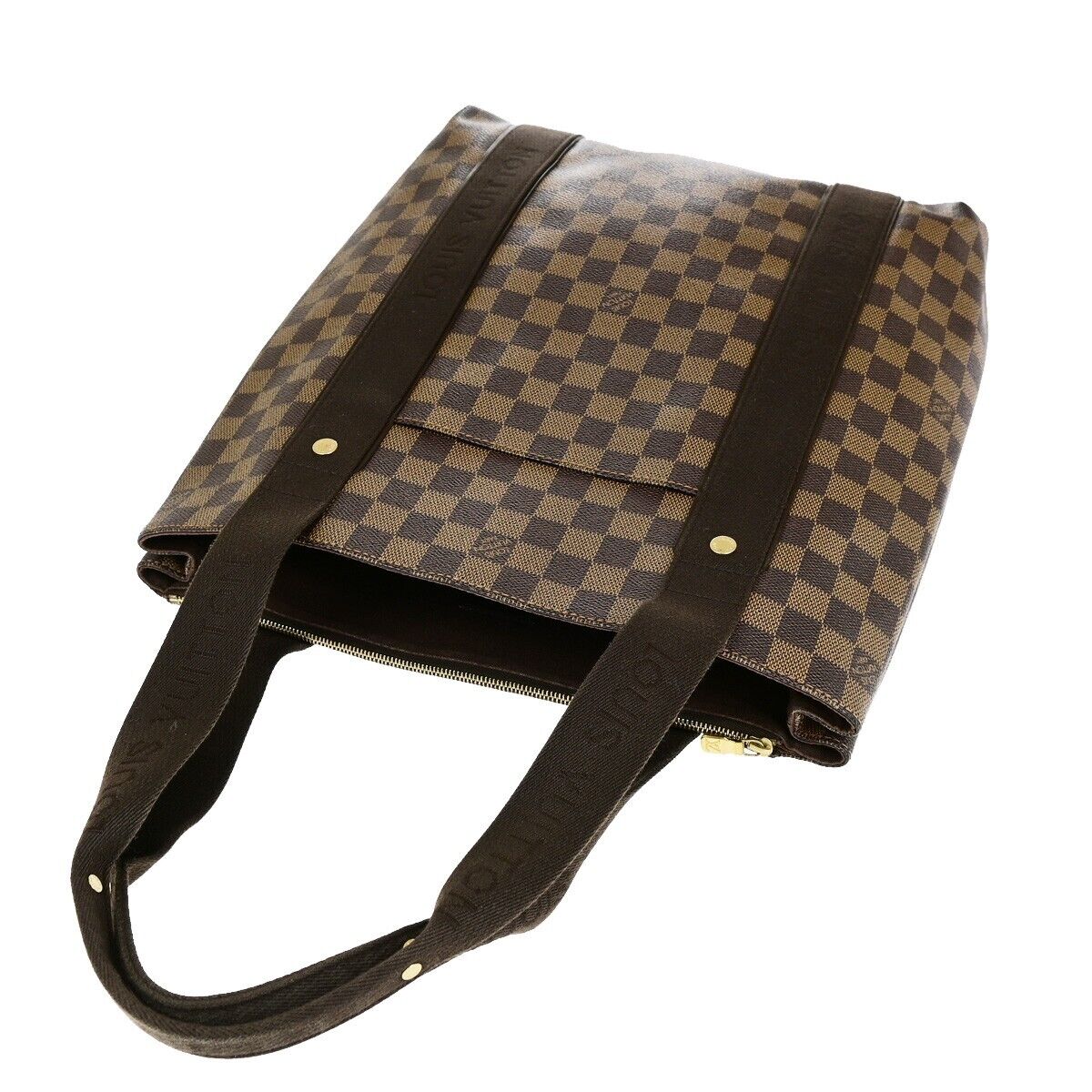 LOUIS VUITTON Cabas Beaubourg Shoulder Bag Damier Ebene Leather N52006 46ED345