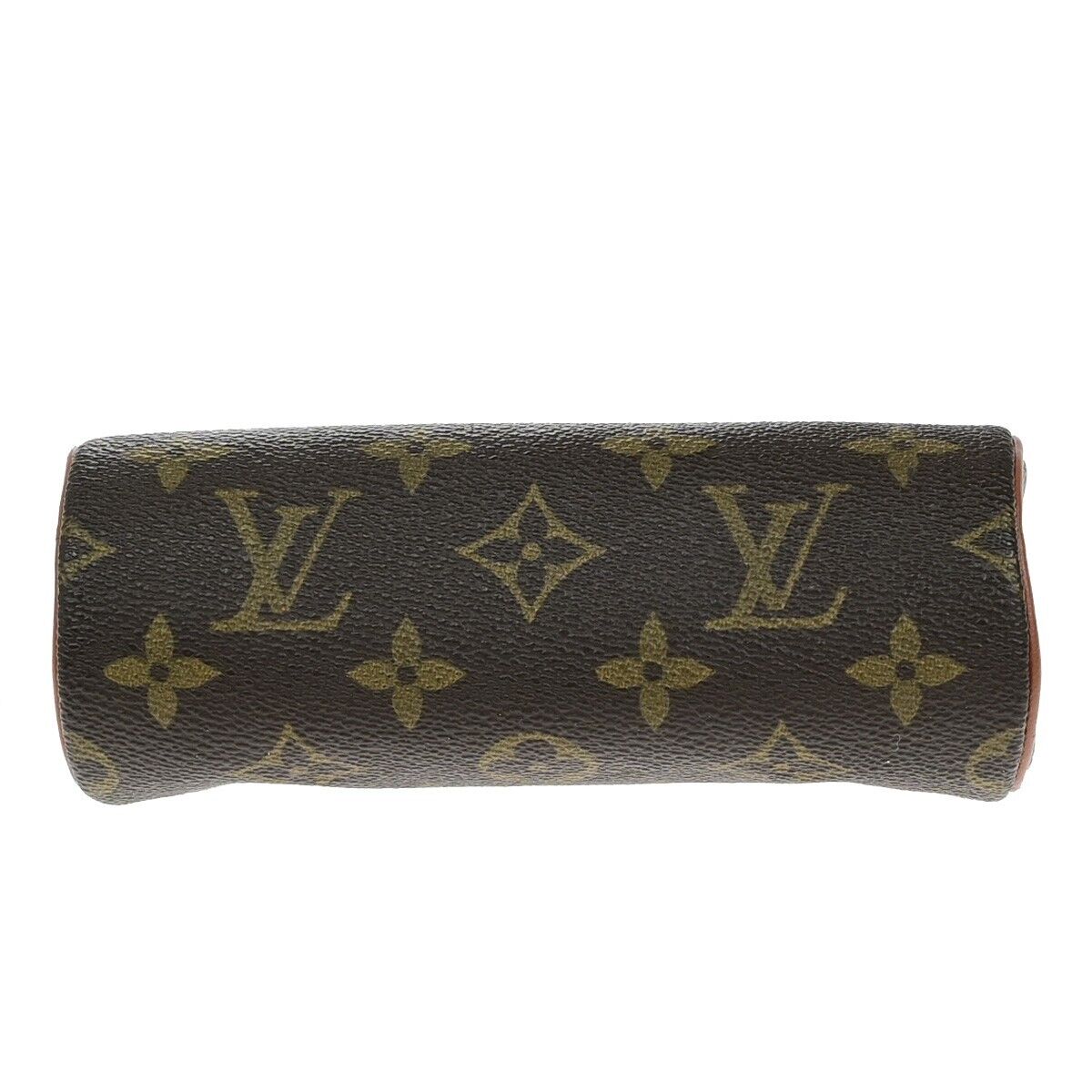 LOUIS VUITTON Logo Papillon Pouch Hand Bag Monogram Leather BN M51380 61ED968