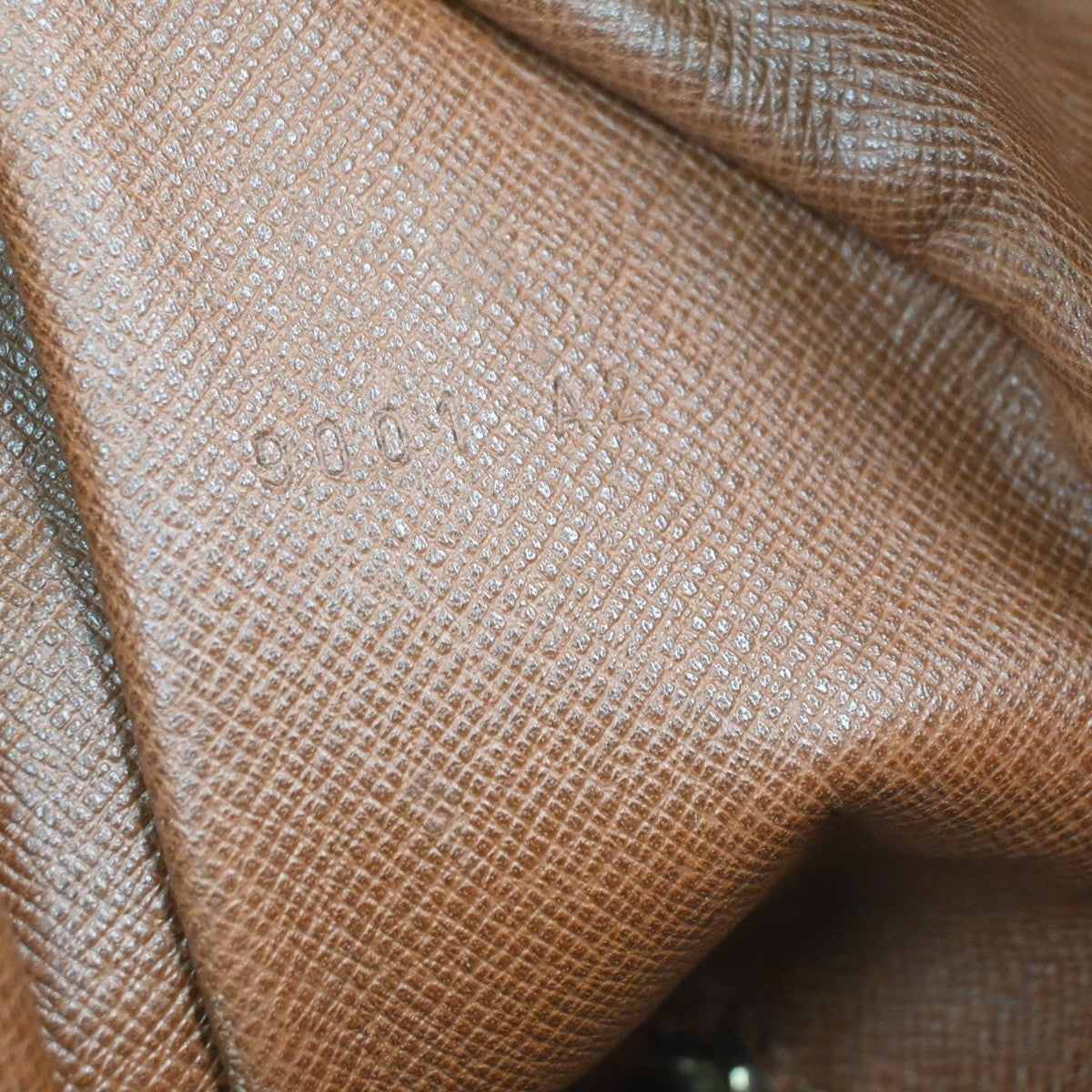 LOUIS VUITTON Boulogne 35 Shoulder Bag Monogram Leather Brown M51260 70SA144