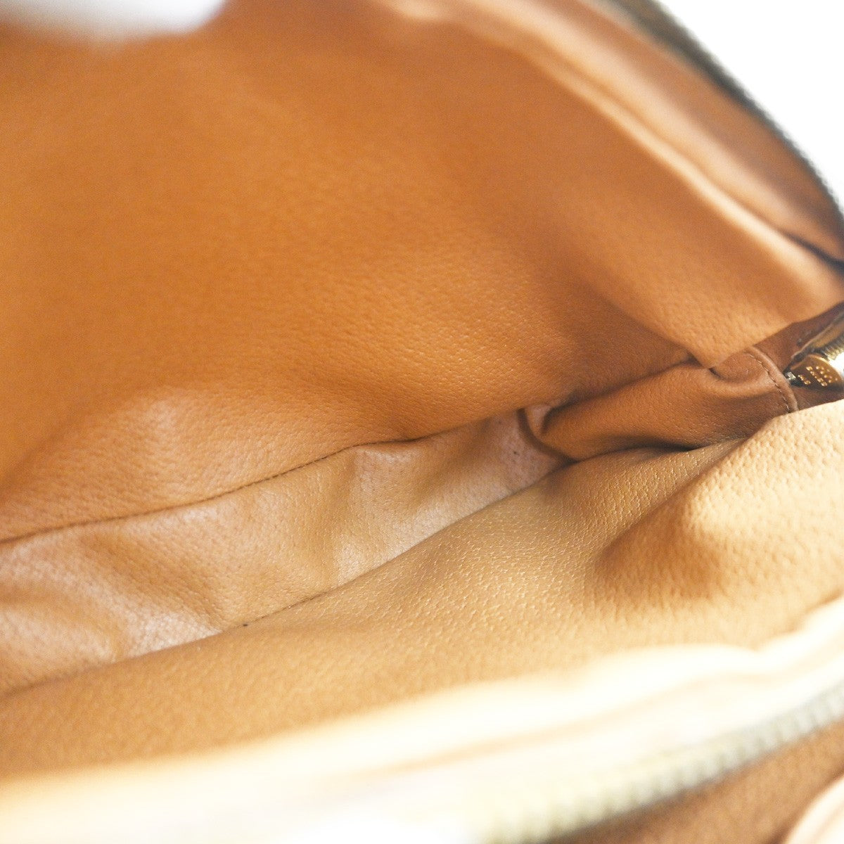CELINE Logo Macadam Pattern Shoulder Bag PVC Leather Brown Italy GHW 31MA302