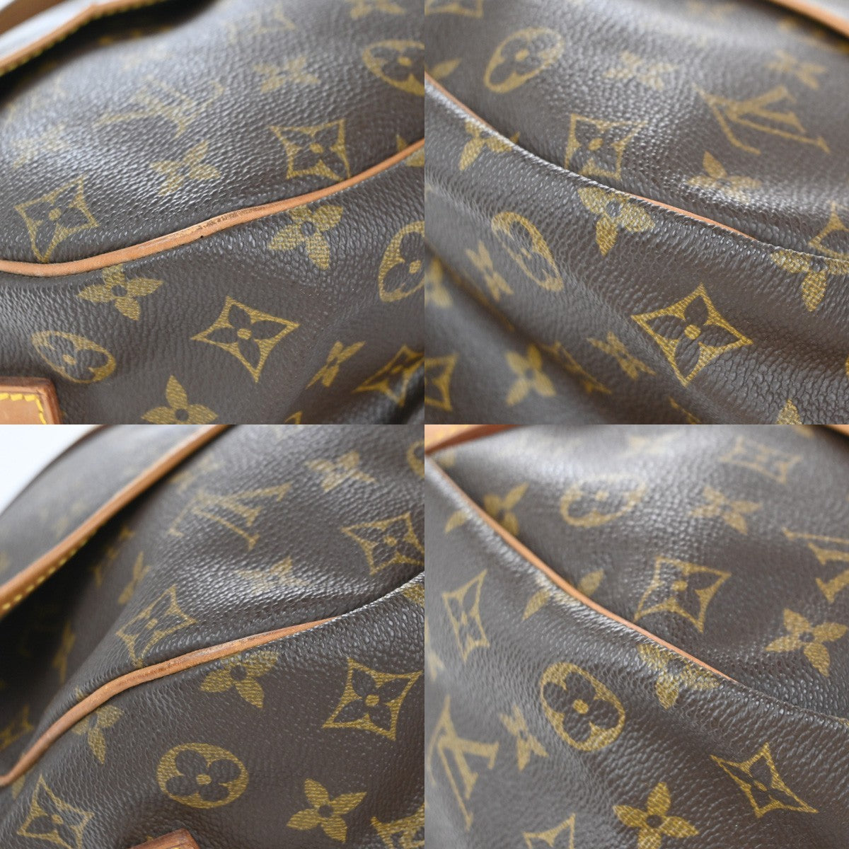 LOUIS VUITTON Saumur 35 Shoulder Bag Monogram Leather BN France M42254 70KP569