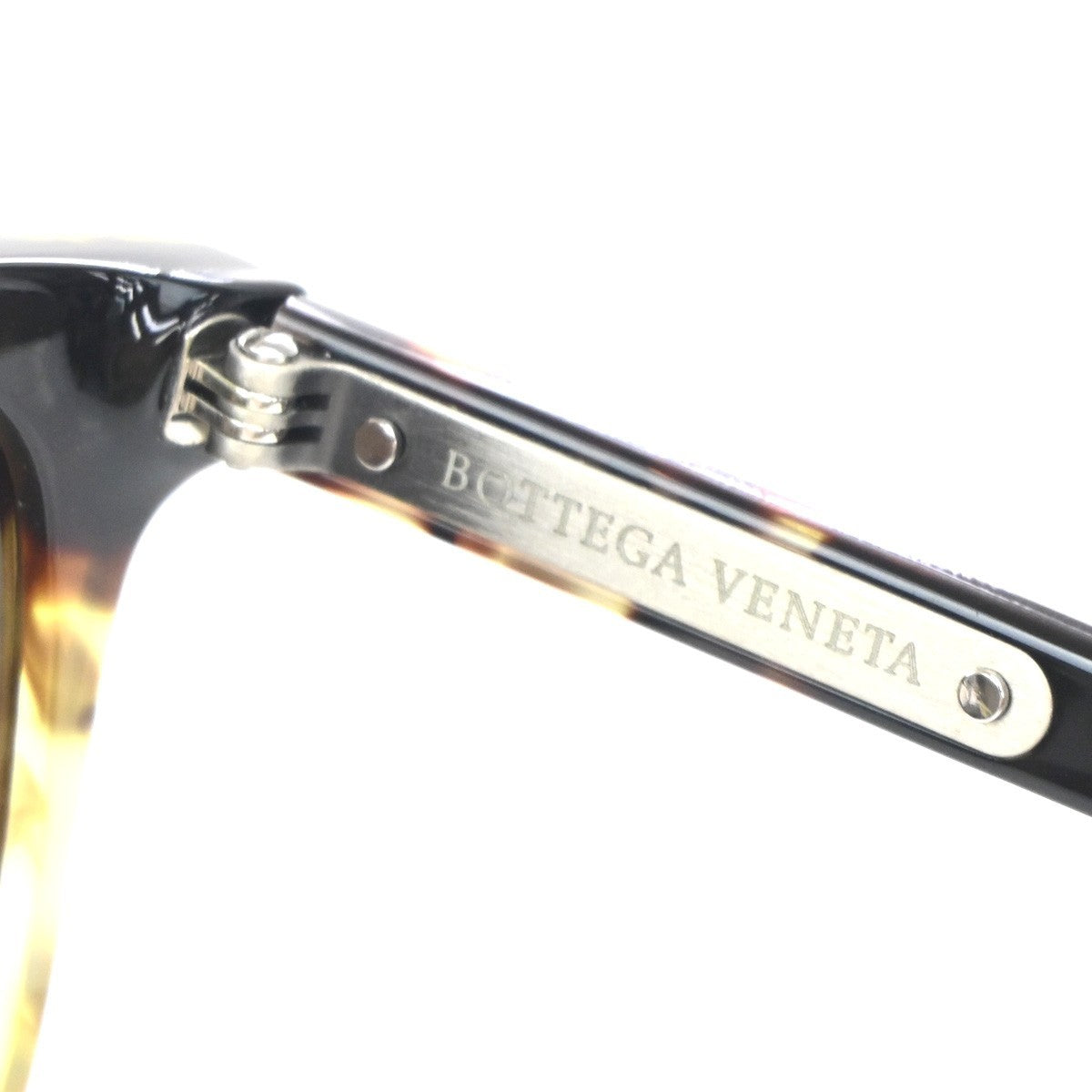 BOTTEGA VENETA Intrecciato Sunglasses Eye Wear Plastic BV0022SA Brown 68KP282