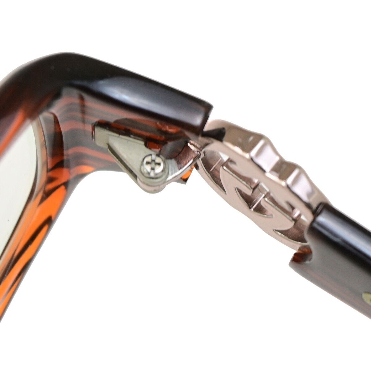 GUCCI Interlocking G Glasses Eye Wear Plastic GG-9059J Burgundy Red 09KA401