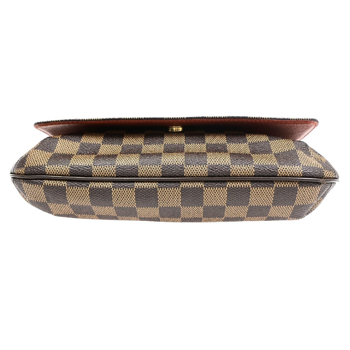 LOUIS VUITTON Musette Tango Long Shoulder Bag Damier Ebene Brown N51301 95RQ050