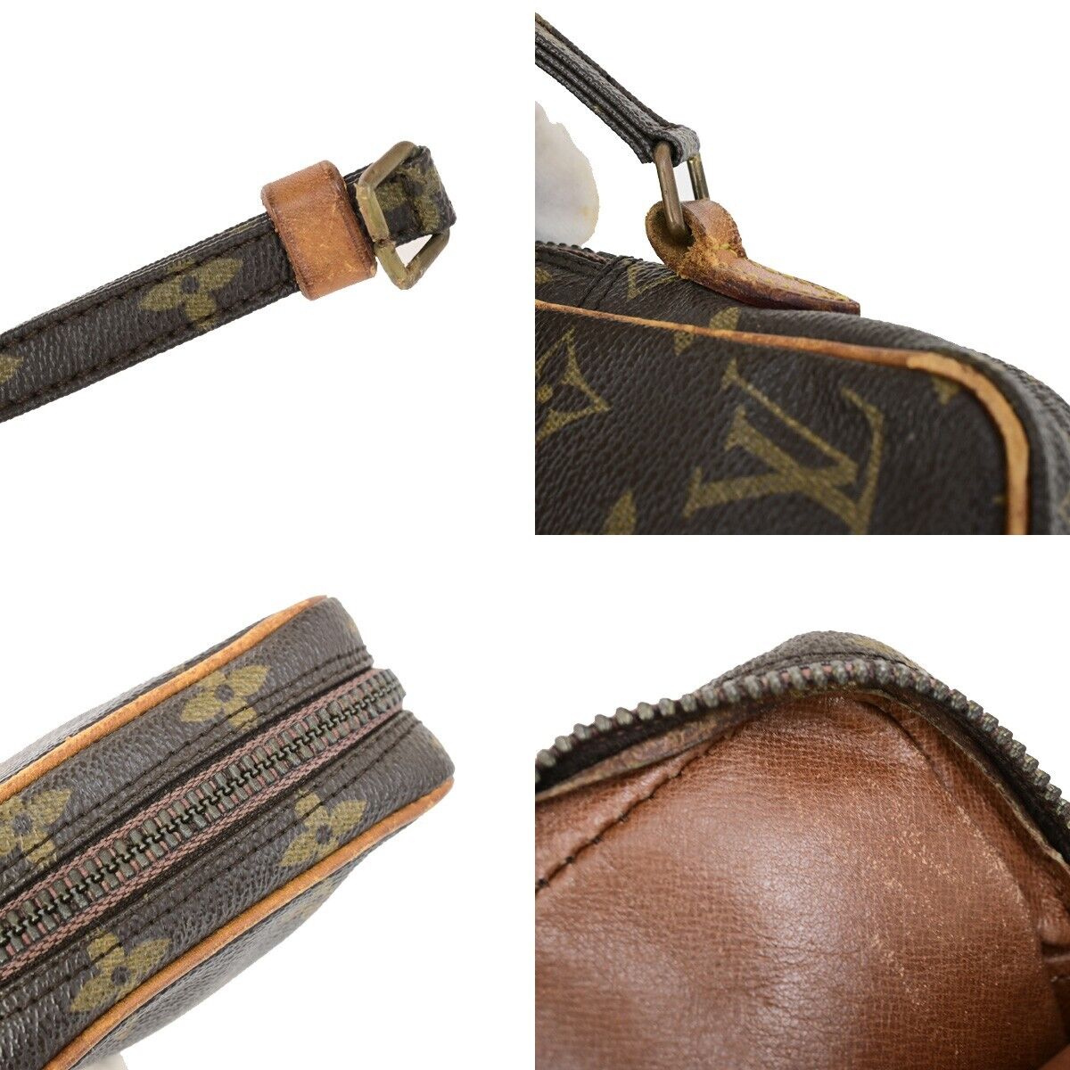 LOUIS VUITTON Mini Danube Shoulder Bag Monogram Leather BN France M45268 63FB171