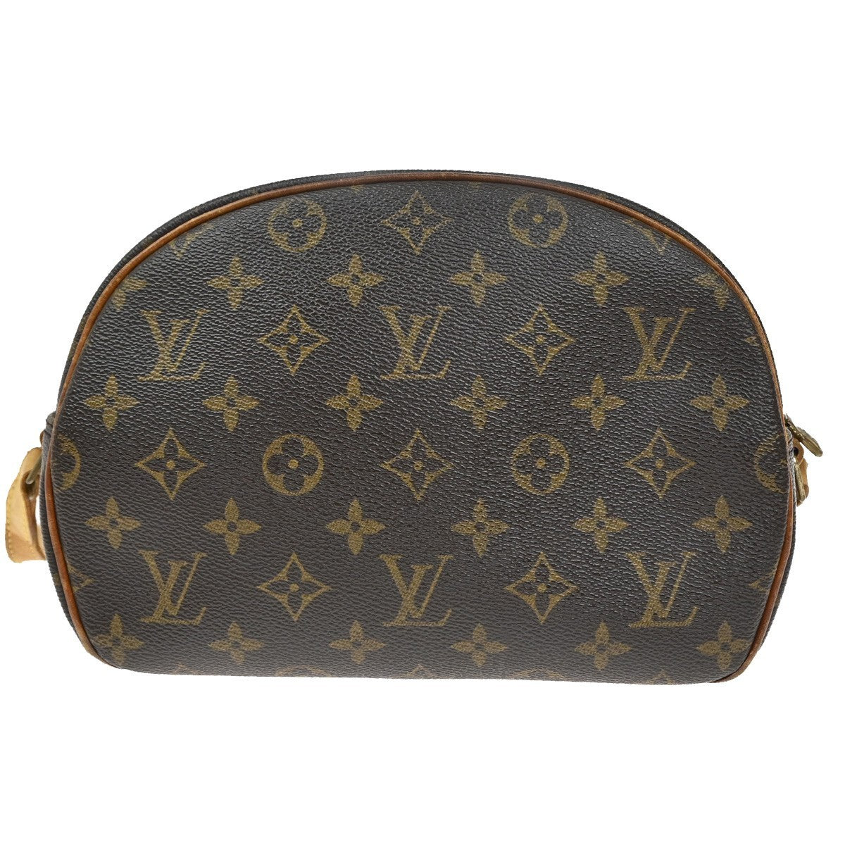 LOUIS VUITTON Blois Shoulder Bag Monogram Leather Brown France M51221 30CA203