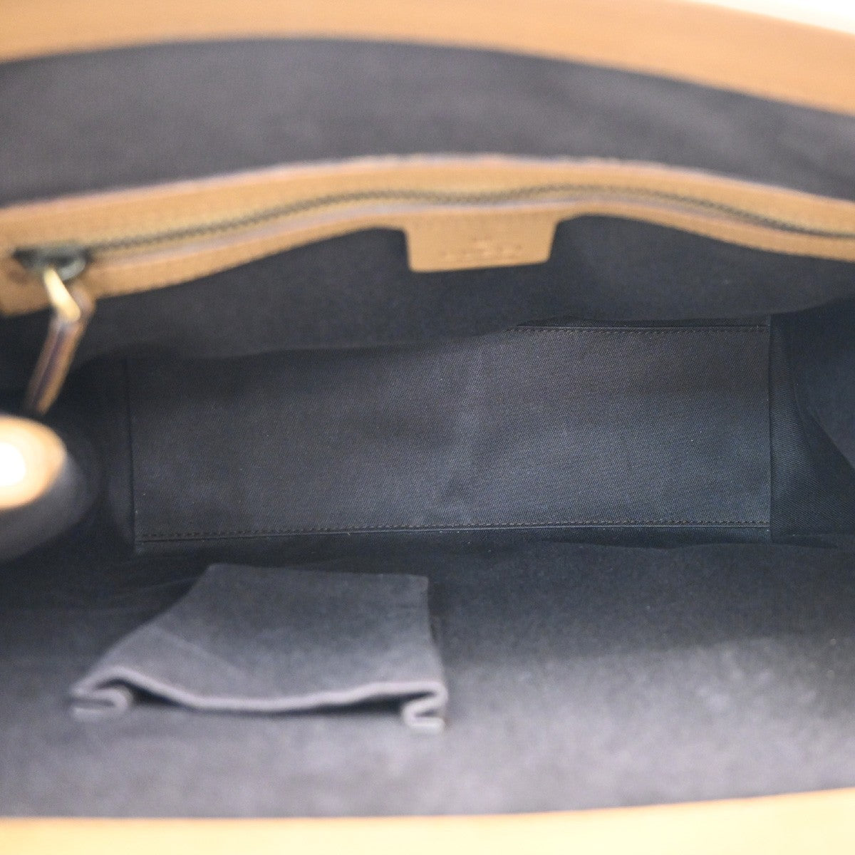 GUCCI Logo Nailhead Teto Hand Bag and Pouch Bag 2Set Canvas Leather 30KC910