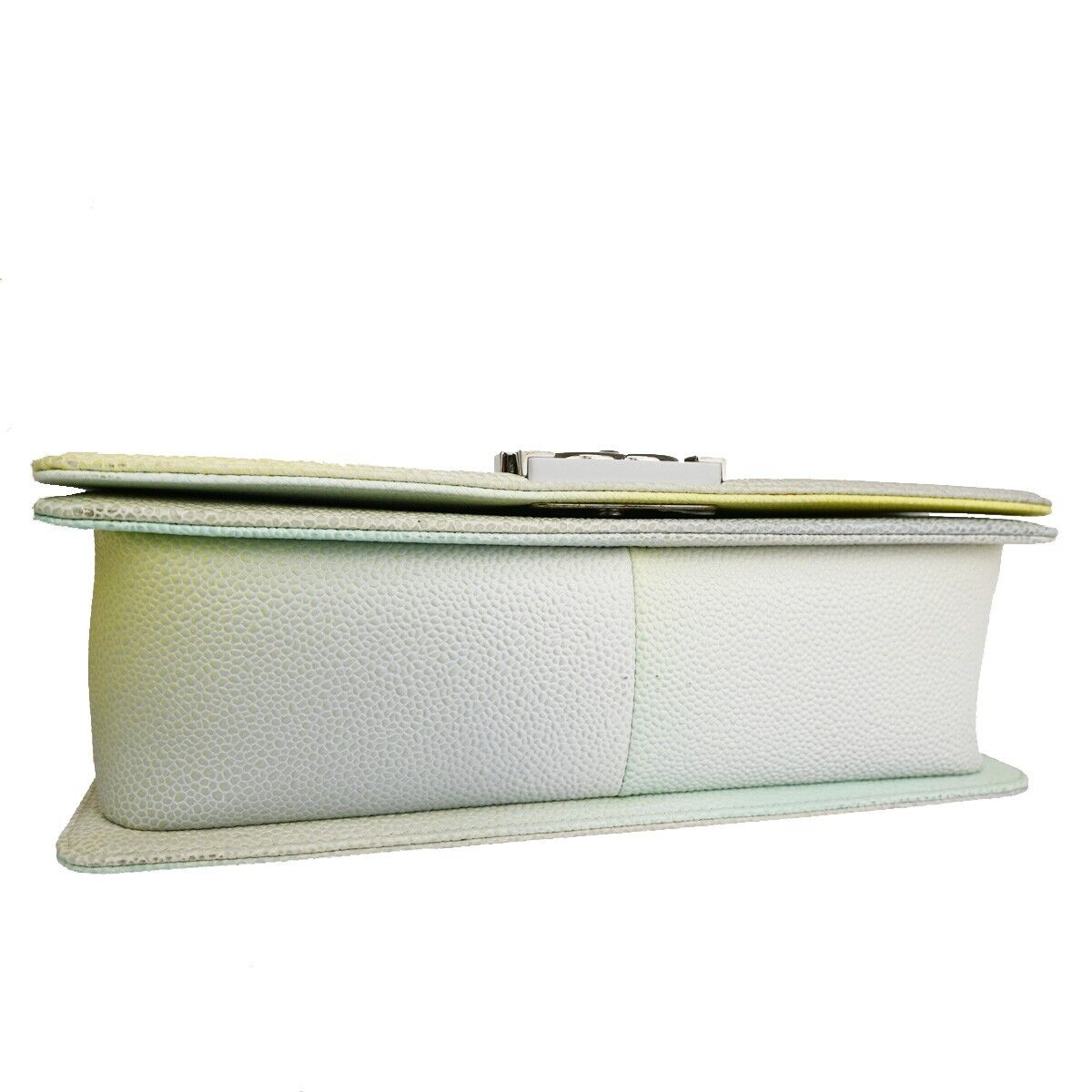 CHANEL Boy CC Logo Unicorn Multi Chain Shoulder Bag Caviar Skin Leather 937RJ414