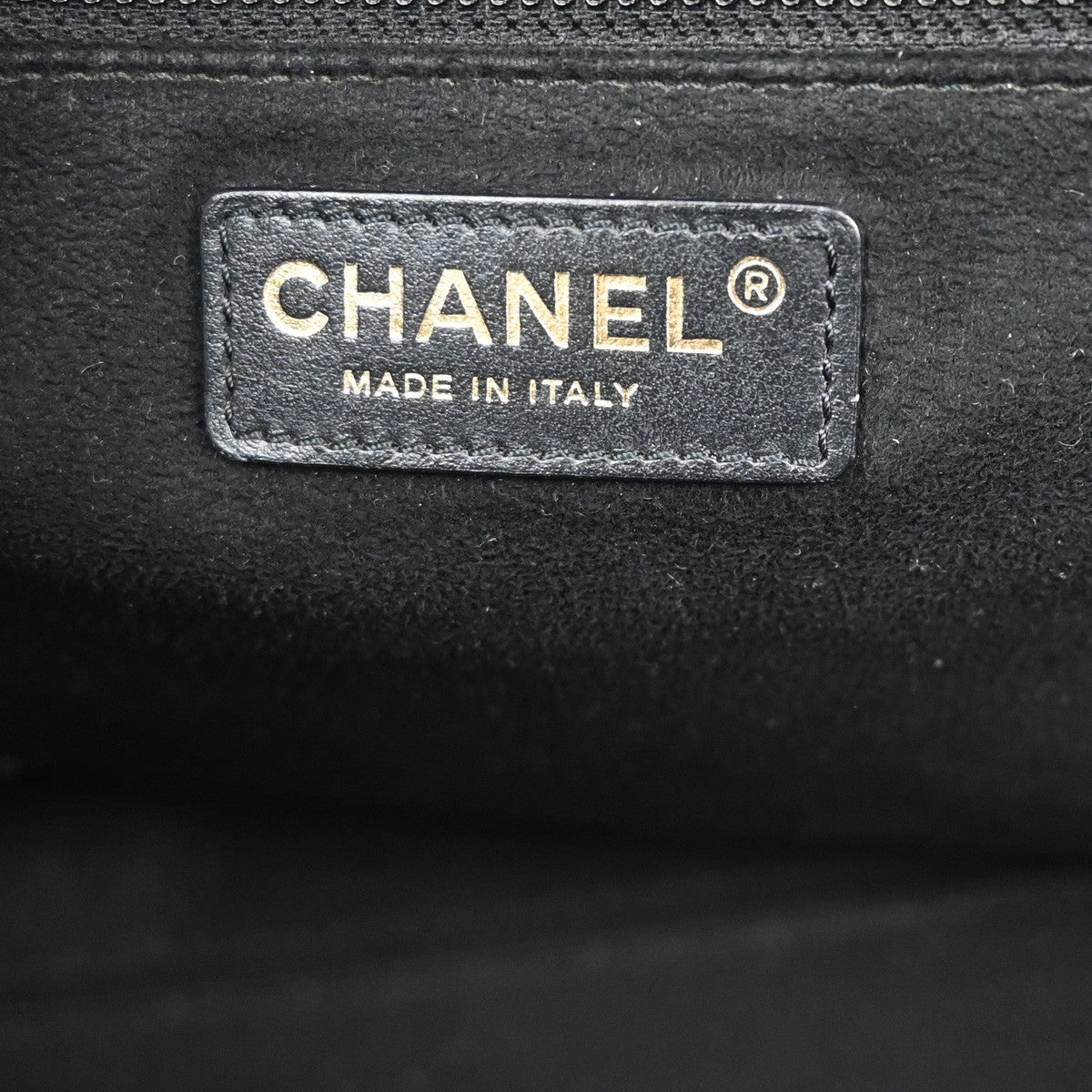 CHANEL CC Deauville 2Way Hand Bag Grained Calfskin Leather Studs BK GHW 773RL534