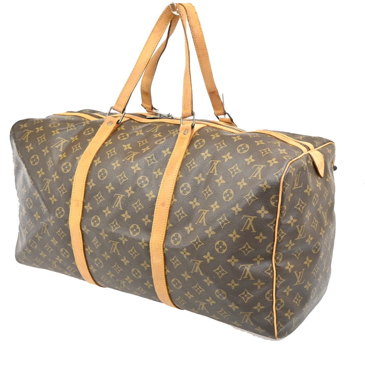 LOUIS VUITTON Sac Souple 55 Hand Boston Bag Monogram Leather BN  M41622 64MA054