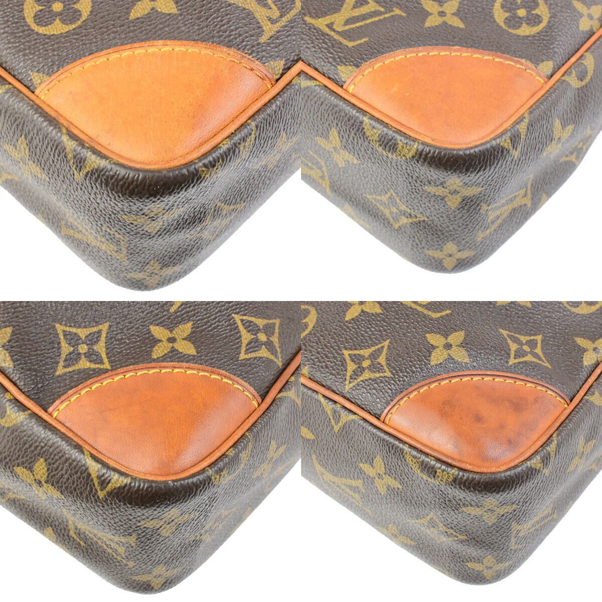 LOUIS VUITTON Trocadero 30 Shoulder Bag Monogram Leather Brown M51272 04SJ534