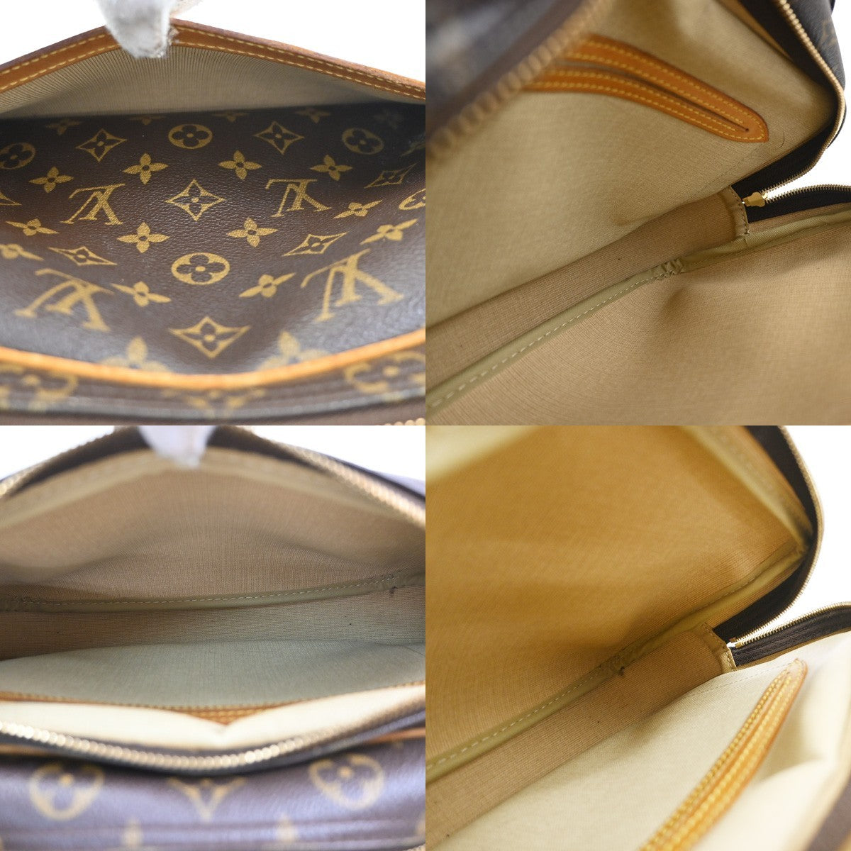 LOUIS VUITTON Reporter PM Crossbody Shoulder Bag Monogram Leather M45254 86PA057