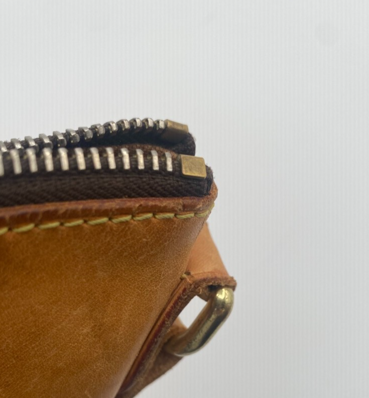 LOUIS VUITTON Odeon PM Shoulder Bag Monogram Leather Brown Spain M56390 73KC908