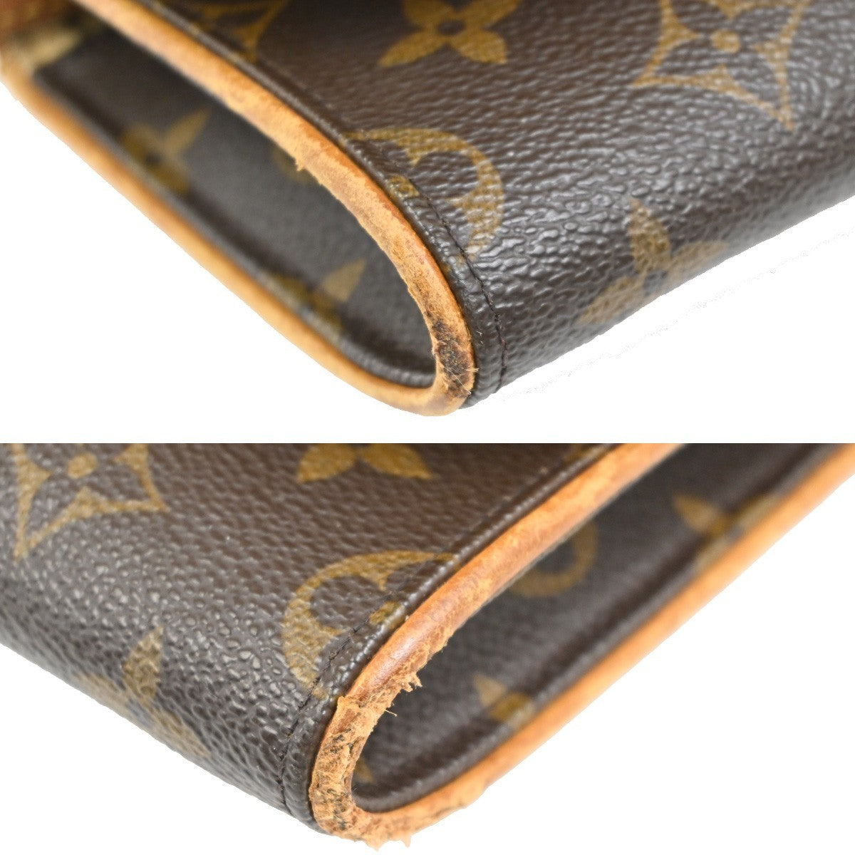 LOUIS VUITTON Pochette Twin GM 2Way Shoulder Bag Monogram Brown M51852 36MA599
