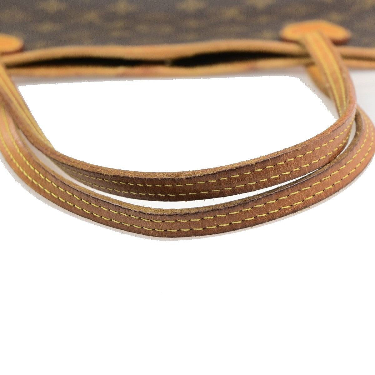 LOUIS VUITTON Neverfull MM Shoulder Tote Bag Monogram Leather BN M40156 14YJ237