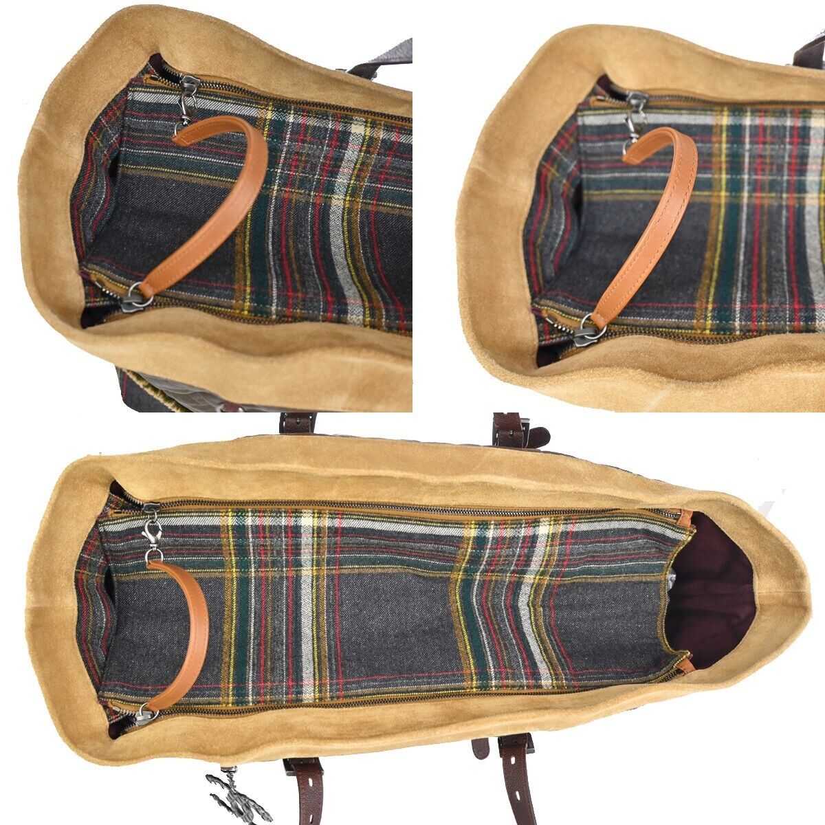 CHANEL CC Matelasse Logo Shoulder Tote Bag Caviar Leather Suede Denim 674RJ525