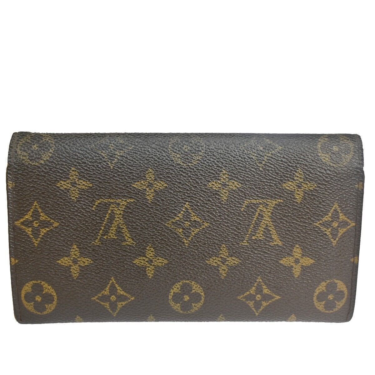 LOUIS VUITTON Porte Monnaie Credit Bifold Wallet Monogram Leather M61725 01YB847