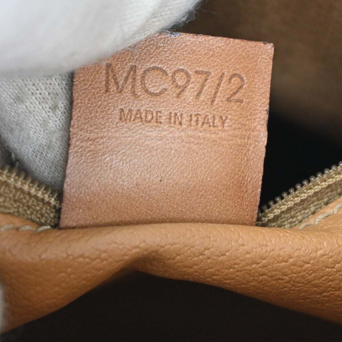 CELINE Logo Macadam Pattern Travel Hand Bag PVC Leather Brown GHW Italy 61TA552