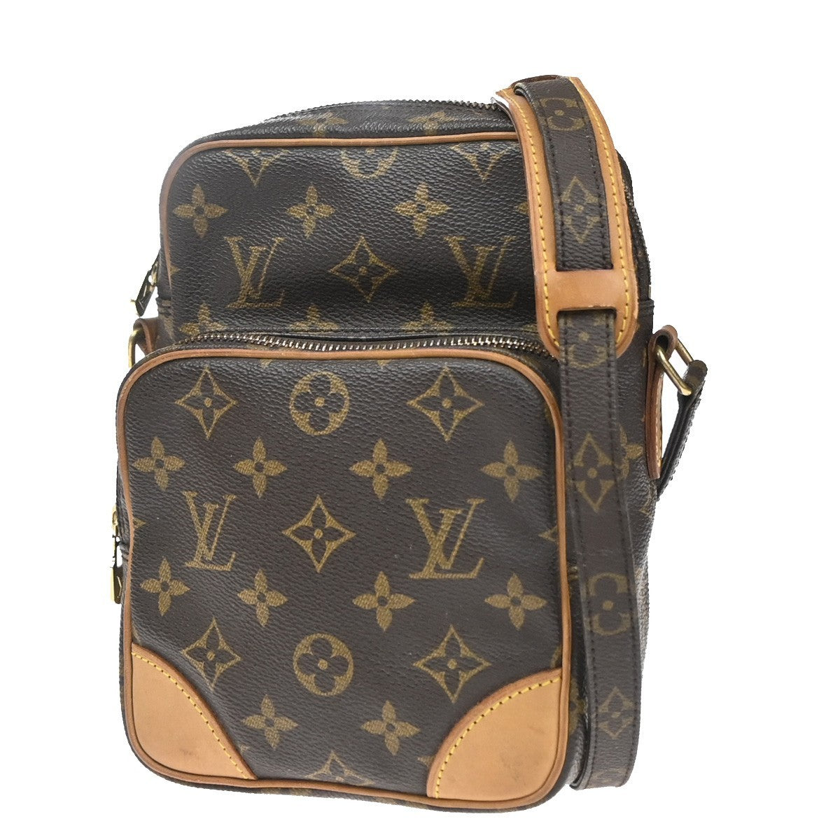 LOUIS VUITTON Amazon Crossbody Shoulder Bag Monogram Leather BN M45236 80YH996