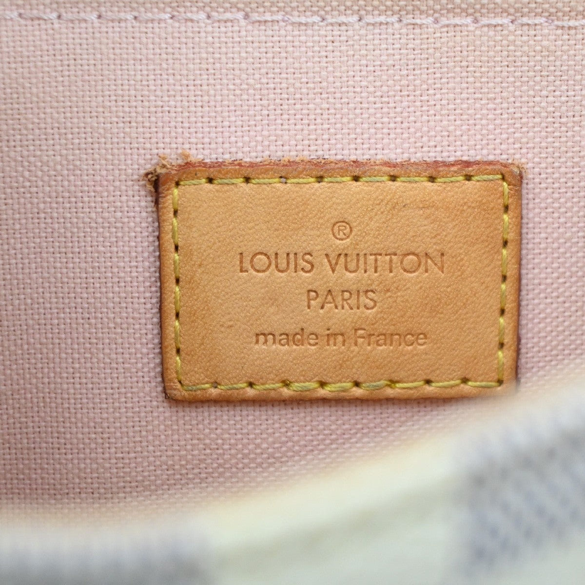 LOUIS VUITTON LV Croisette Shoulder Bag Damier Azur Leather N41581 23CB063
