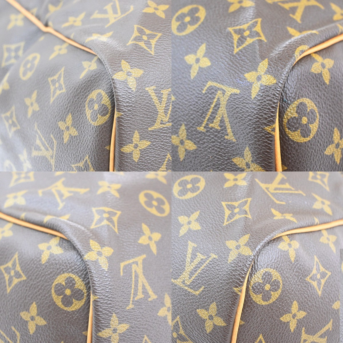 LOUIS VUITTON Sac Souple 45 Travel Hand Bag Monogram Leather BN M41624 85KP590