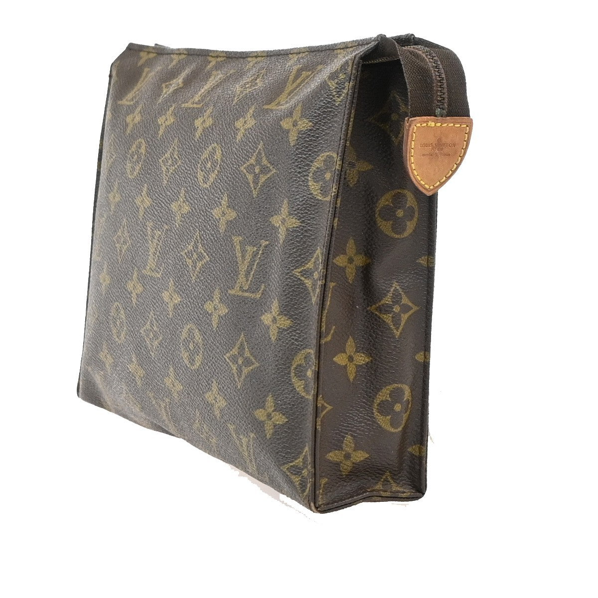 LOUIS VUITTON Poche Toilette 26 Clutch Pouch Bag Monogram Leather M47542 66PA138