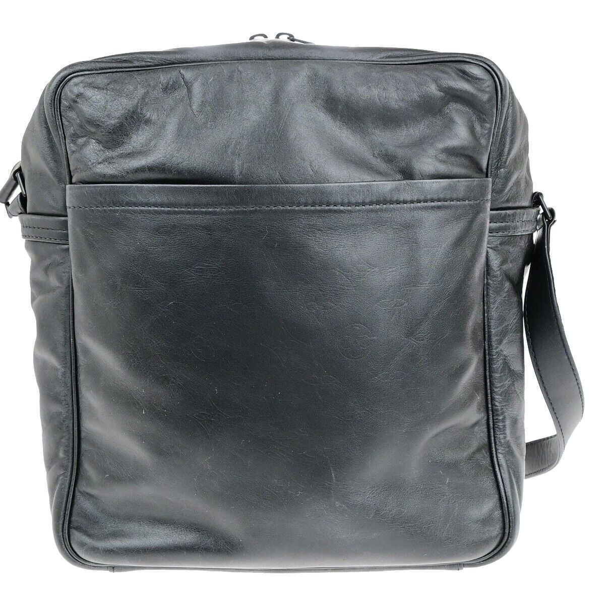 LOUIS VUITTON Clarkson Shoulder Bag Monogram Differ Leather Black M92402 11EC962