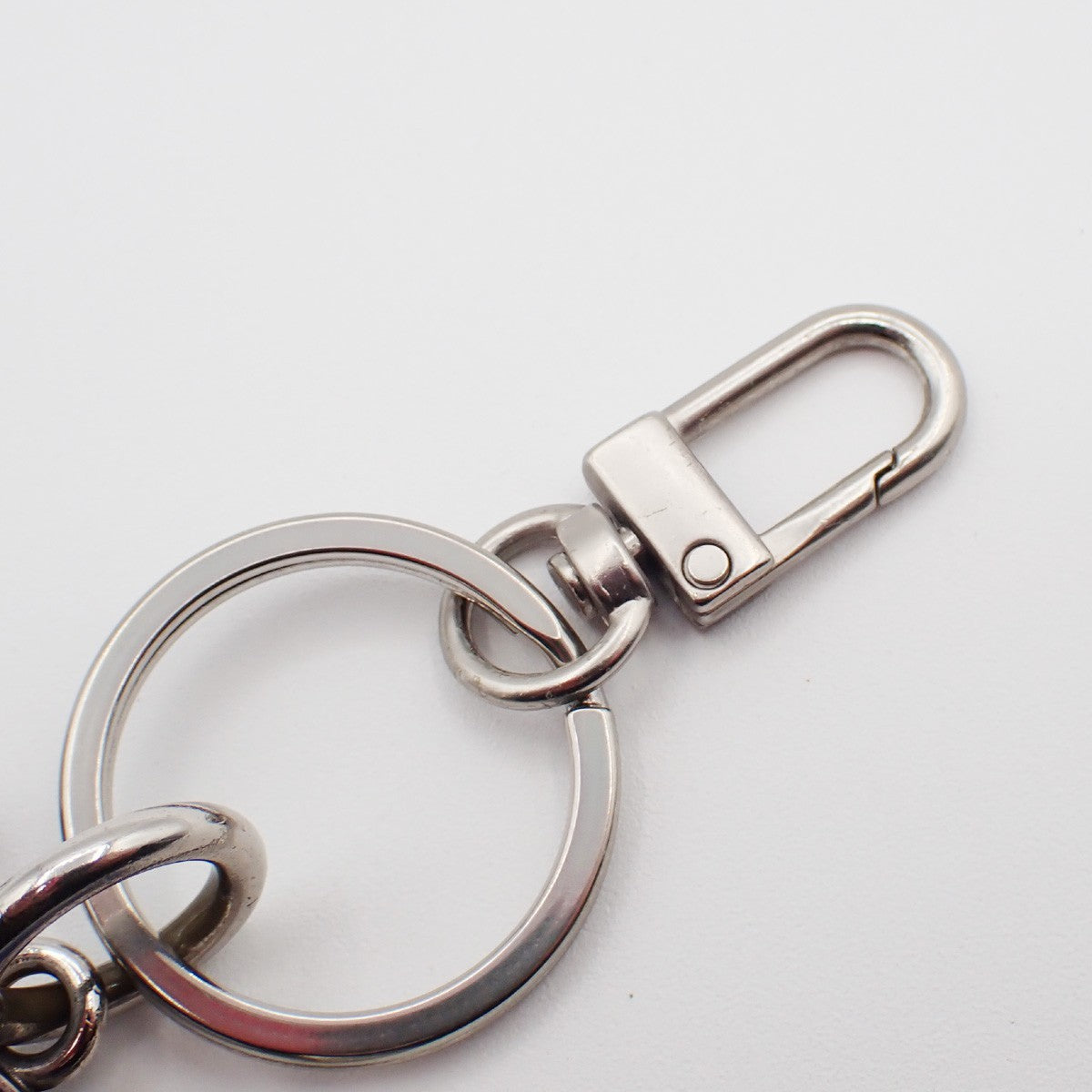 LOUIS VUITTON Bijoux Sac LV Prism Bag Charm Silver Blue MP2365 61KP566