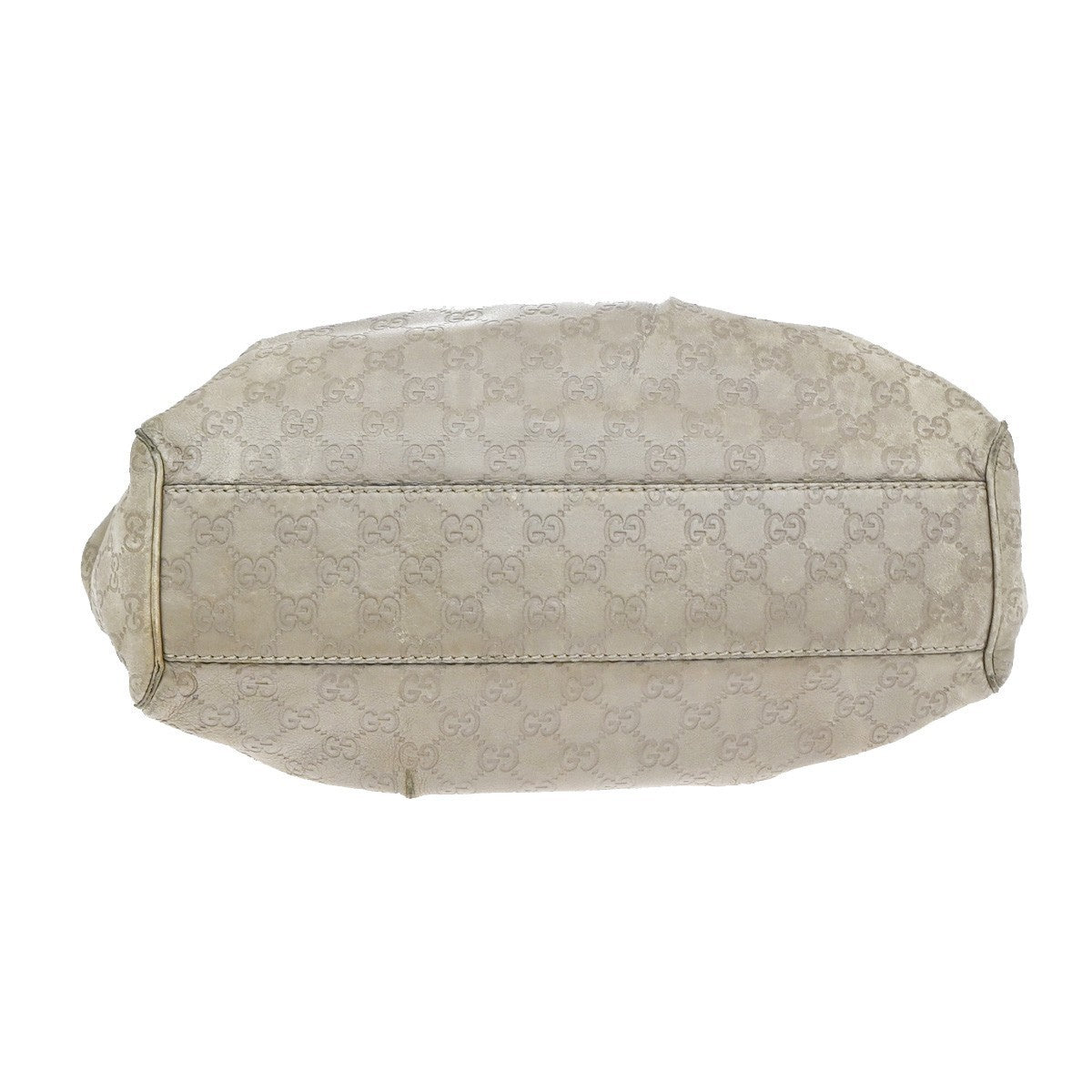 GUCCI Logo GG Pattern Guccissima​ Shoulder Bag Leather Brown GHW Italy 38YJ202