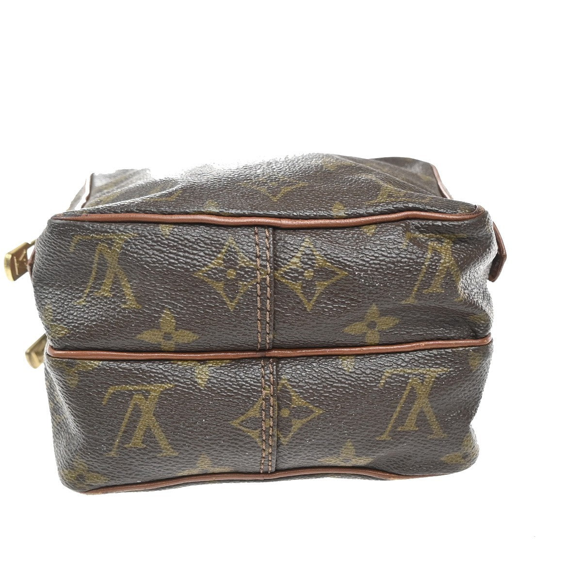LOUIS VUITTON Mini Amazon Shoulder Bag Monogram Leather Brown M45238 67KC399
