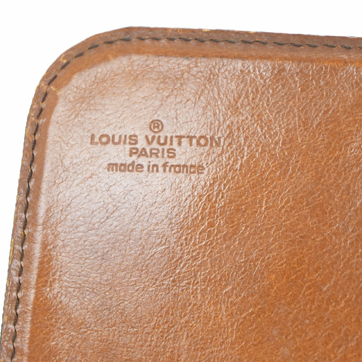LOUIS VUITTON Cartouchiere GM Shoulder Bag Monogram Leather Brown M51252 32KC541