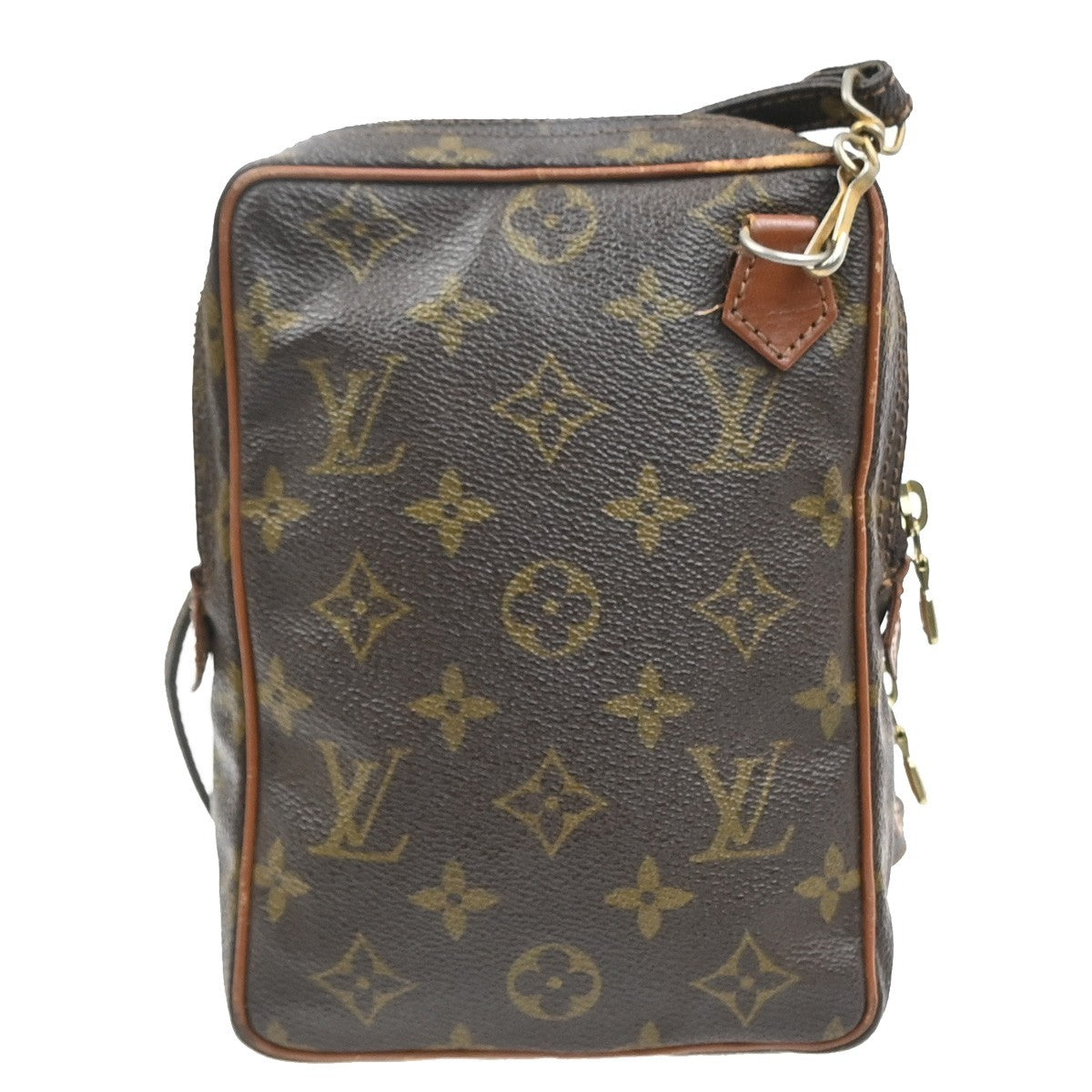 LOUIS VUITTON Mini Amazon Shoulder Bag Monogram Leather Brown M45238 61CA980