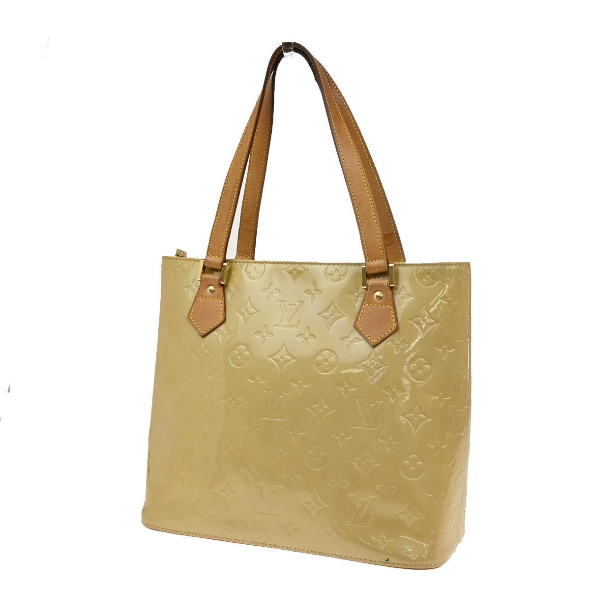 LOUIS VUITTON Houston Shoulder Bag Monogram Vernis Leather Yellow M91121 60EE174