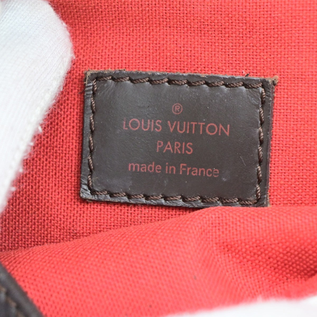 LOUIS VUITTON Bloomsbury PM Shoulder Bag Damier Leather Brown N42251 11MA719