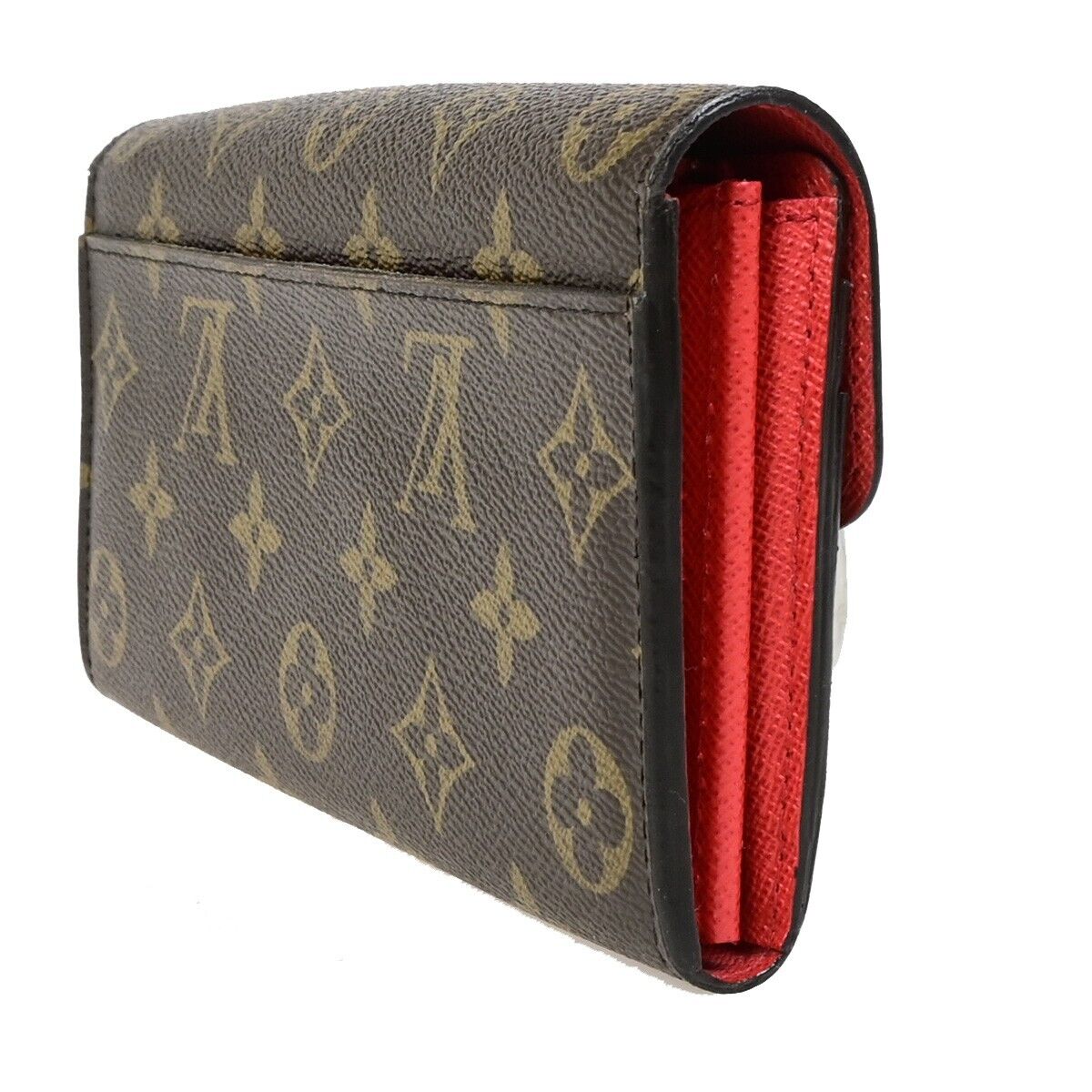 LOUIS VUITTON Portefeuille Sarah Long Bifold Wallet Monogram BN M62236 88EB956